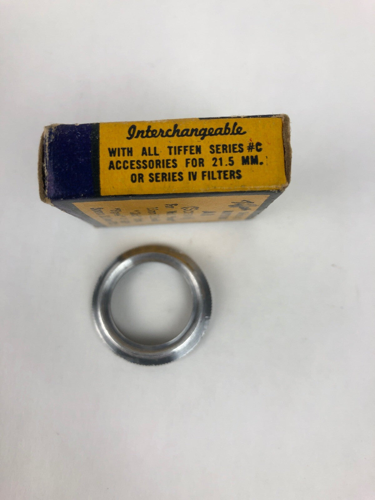 Rare All Purpose Tiffen Adapter Ring Series # C AR Screw In See Images