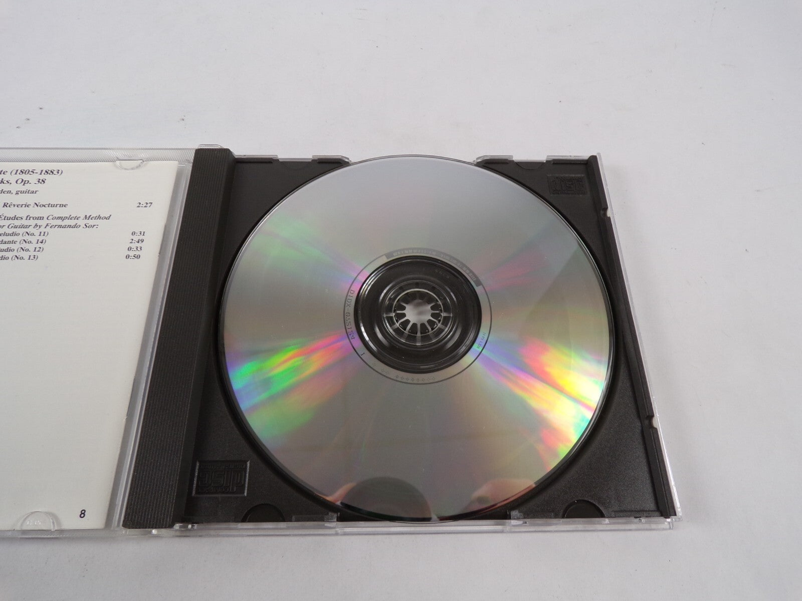 Napoleon Coste Guitar Works Jeffrey Mcfadden Guitar CD#43