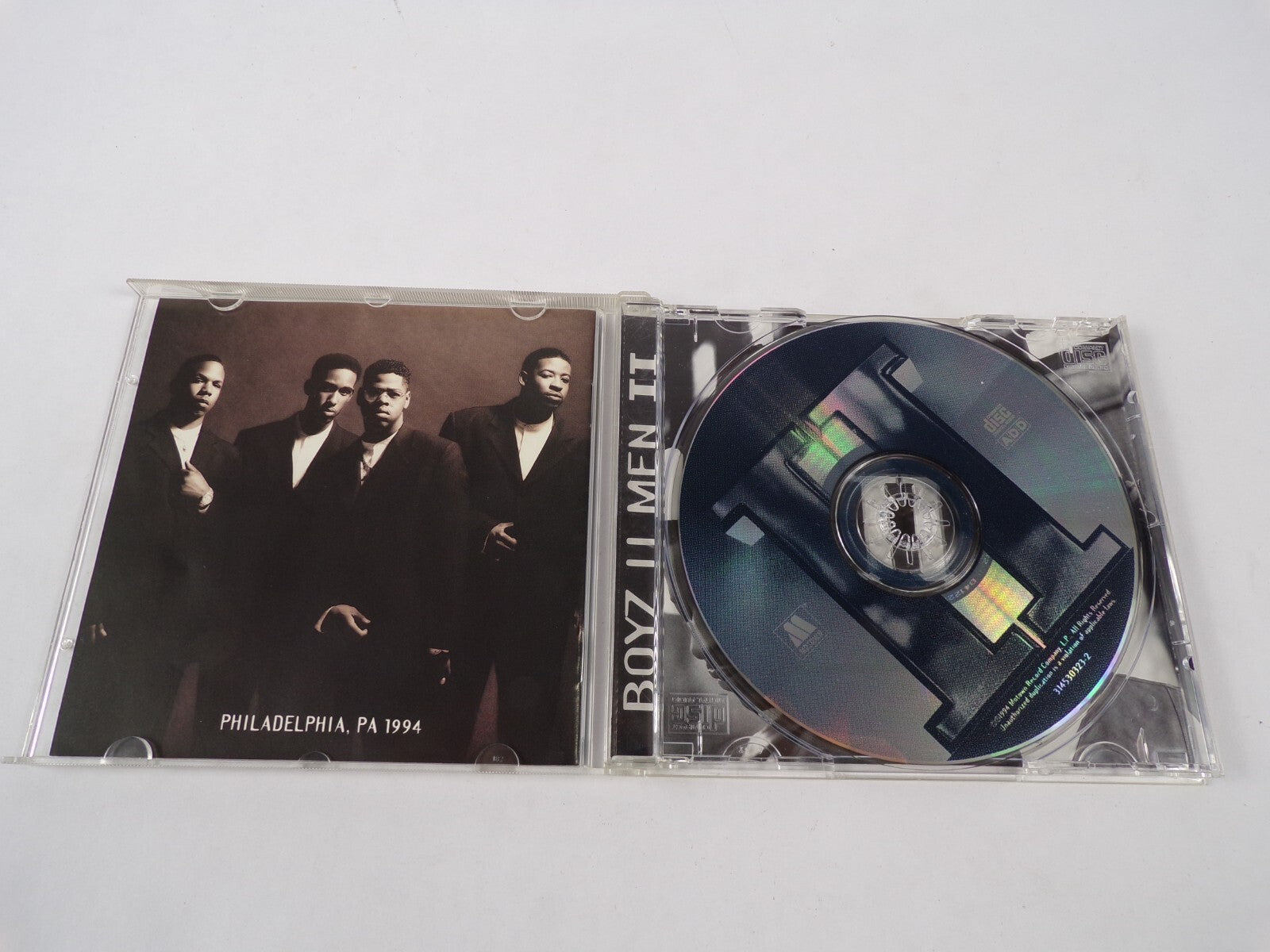 Boyz Men Thank You All Around The World U Know Vibin I Sit Away Jezzebel CD#46