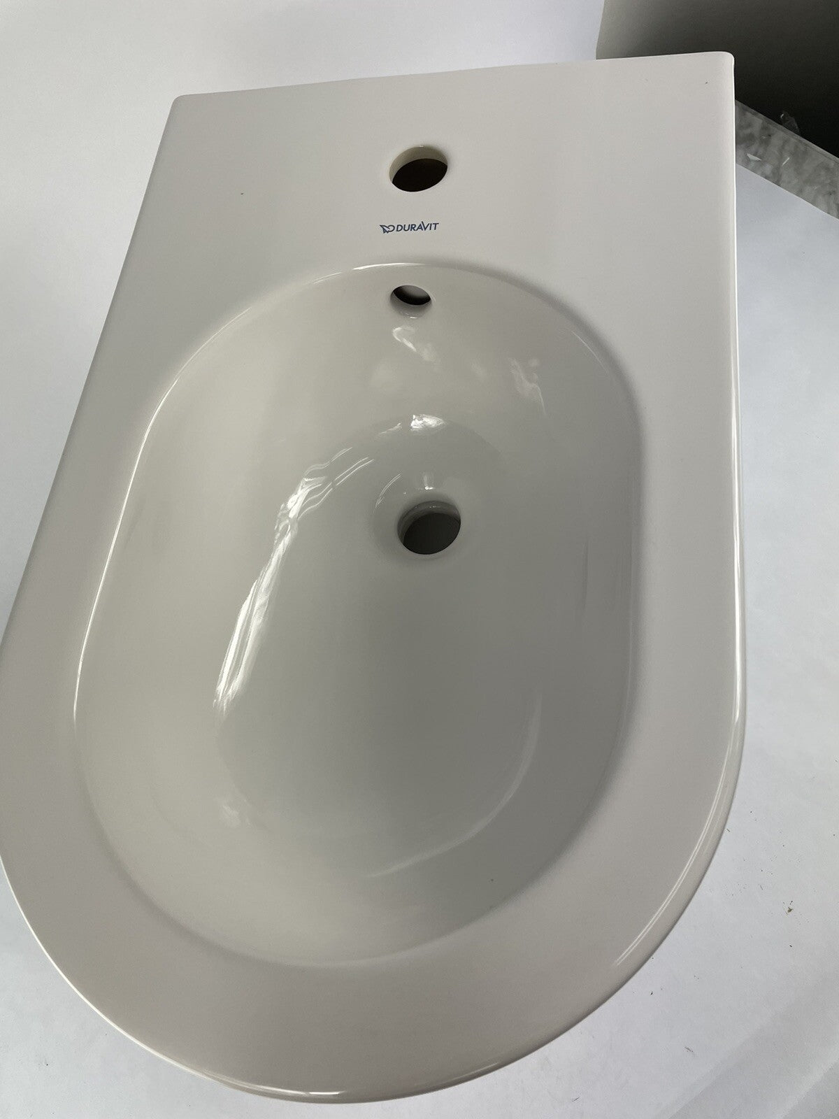 Duravit Darling New white ceramic floor standing bidet contemporary bathroom fixture