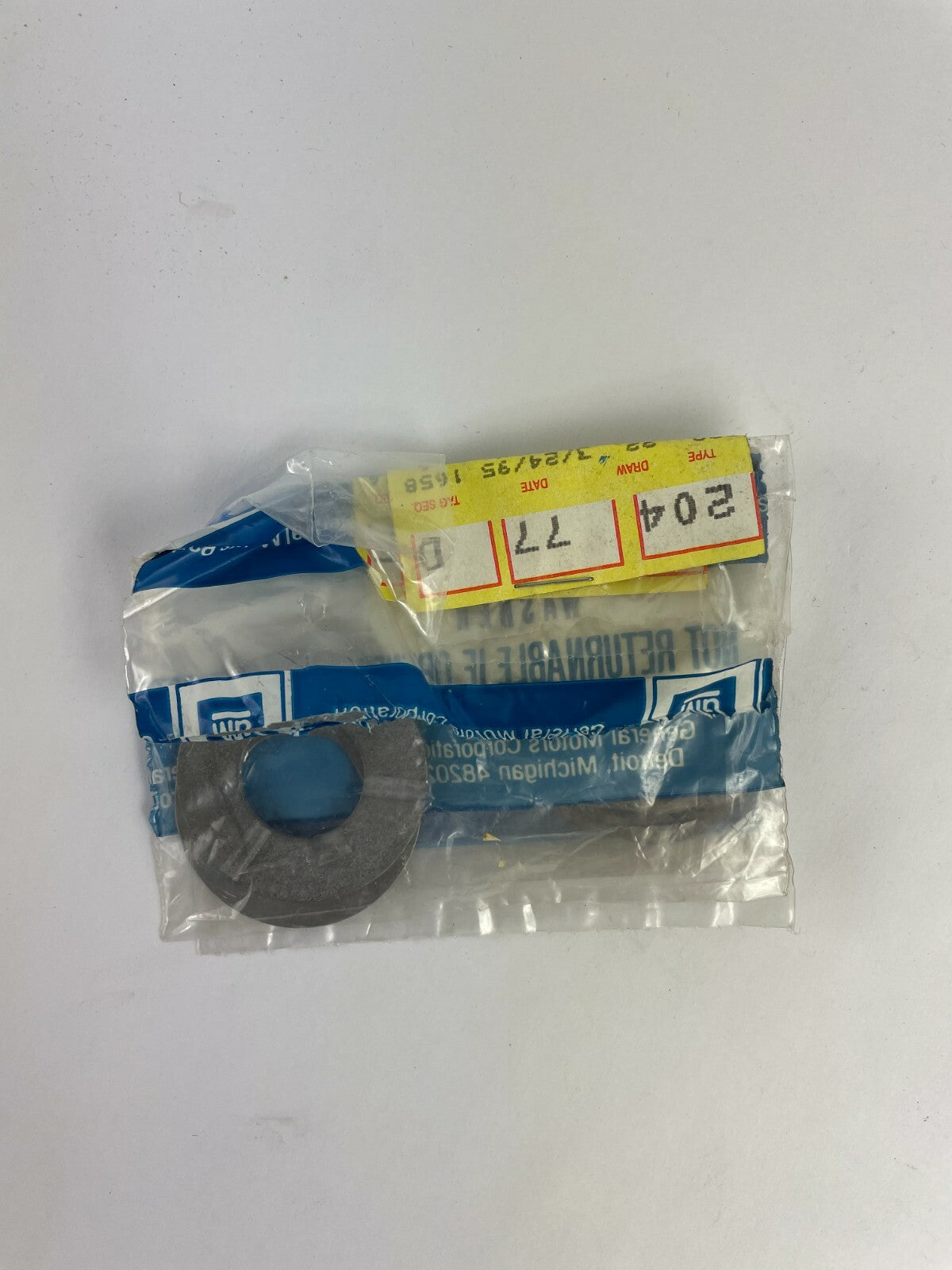 Genuine GM Automotive Part Washer 38648560 A2