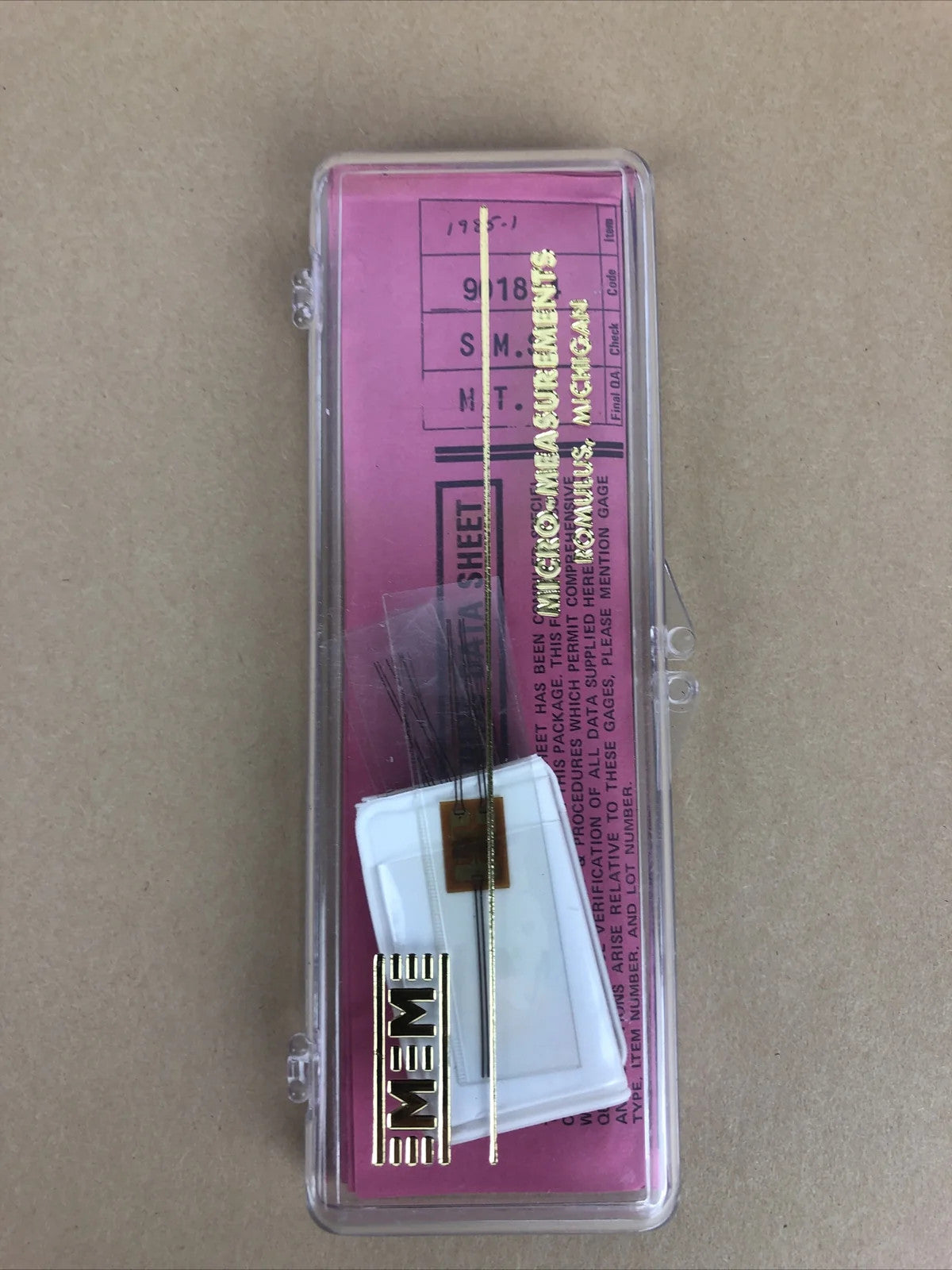 Micro Measurements Precision Strain Gage WK-06-125TW-350 - 5 pk gages NEW