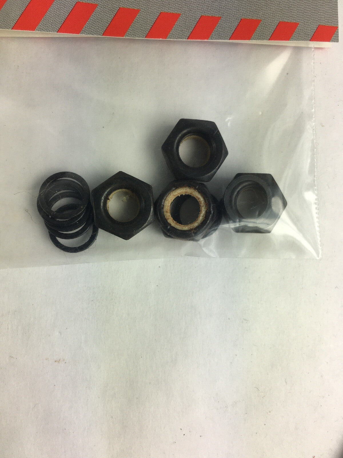 Grind King BLACK Skateboard Truck Axle lock nuts Washers Speed Rings Nuts