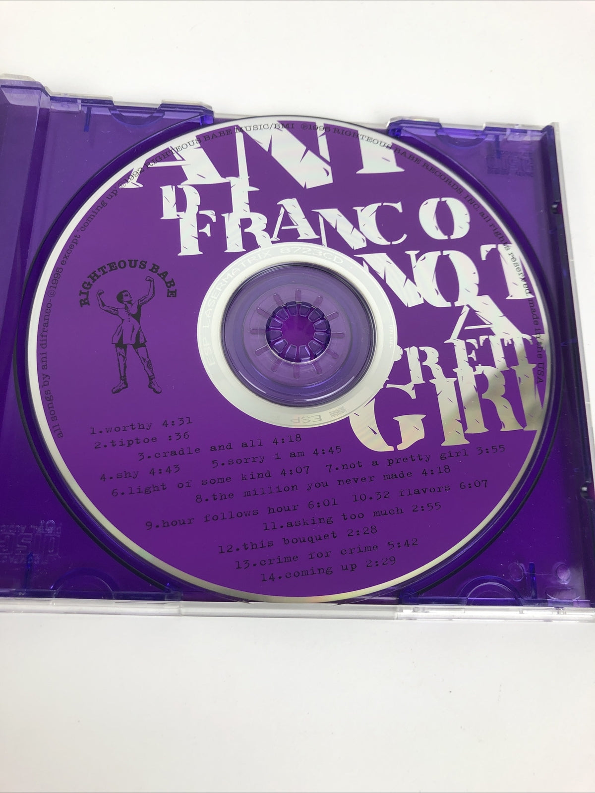 2 x Ani Difranco Digital Audio CD Lot " Up Up Up Up " " Not a Pretty Girl " #56