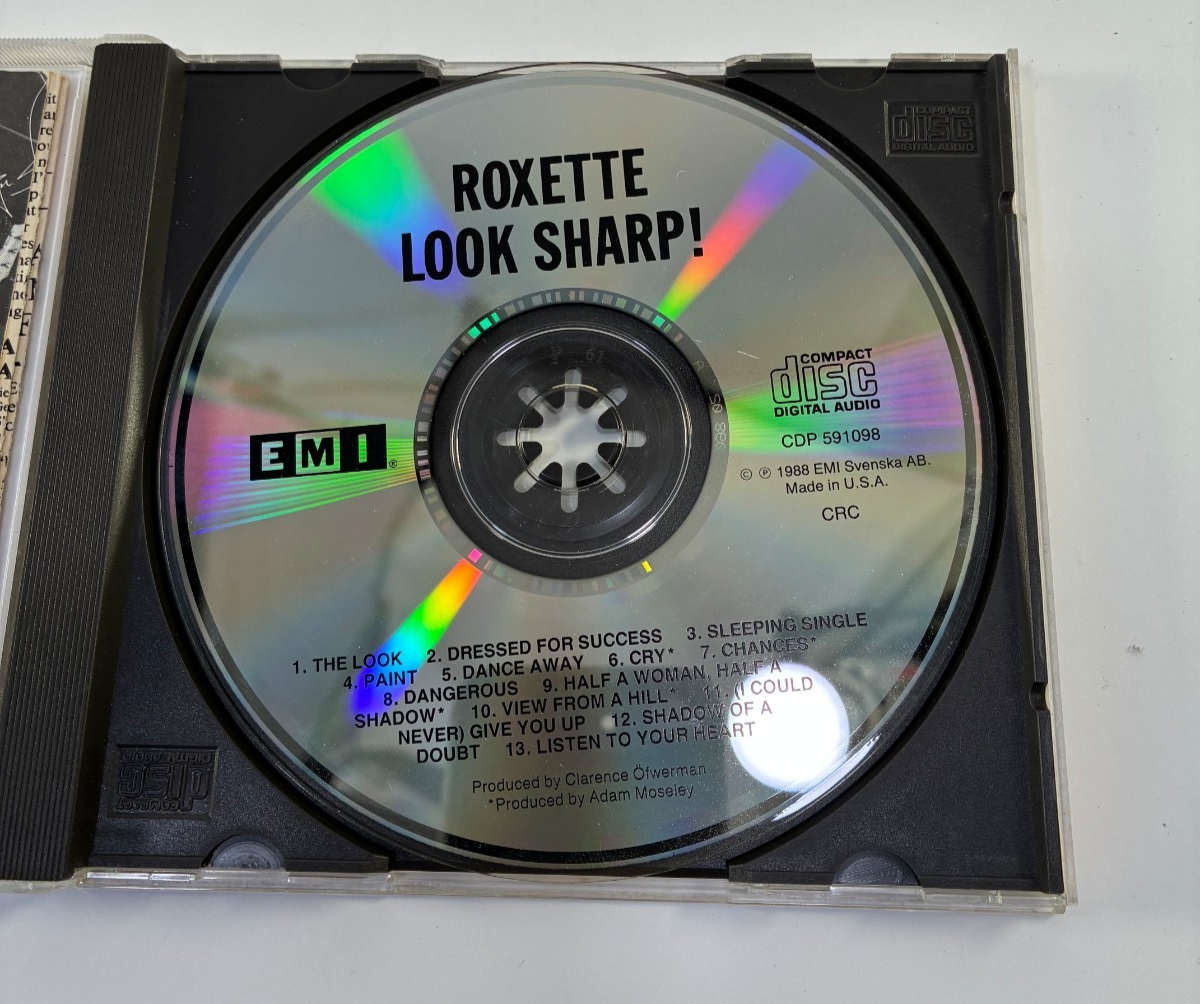 Roxette Look Sharp! EMI CD 1988