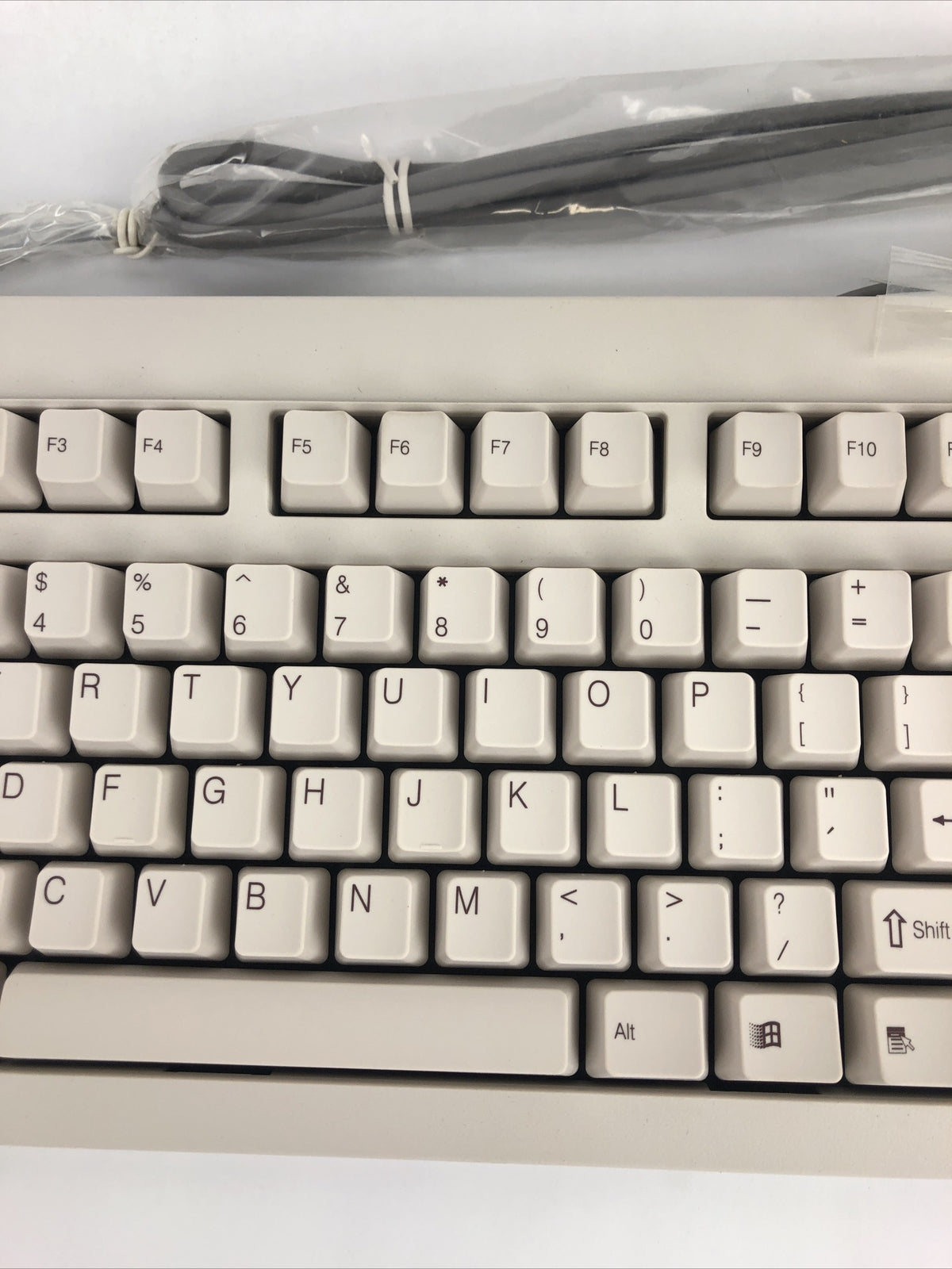 Vintage Compaq Computer Keyboard Mini 6 Pin RT6656TW Wired Computer Keyboard NEW