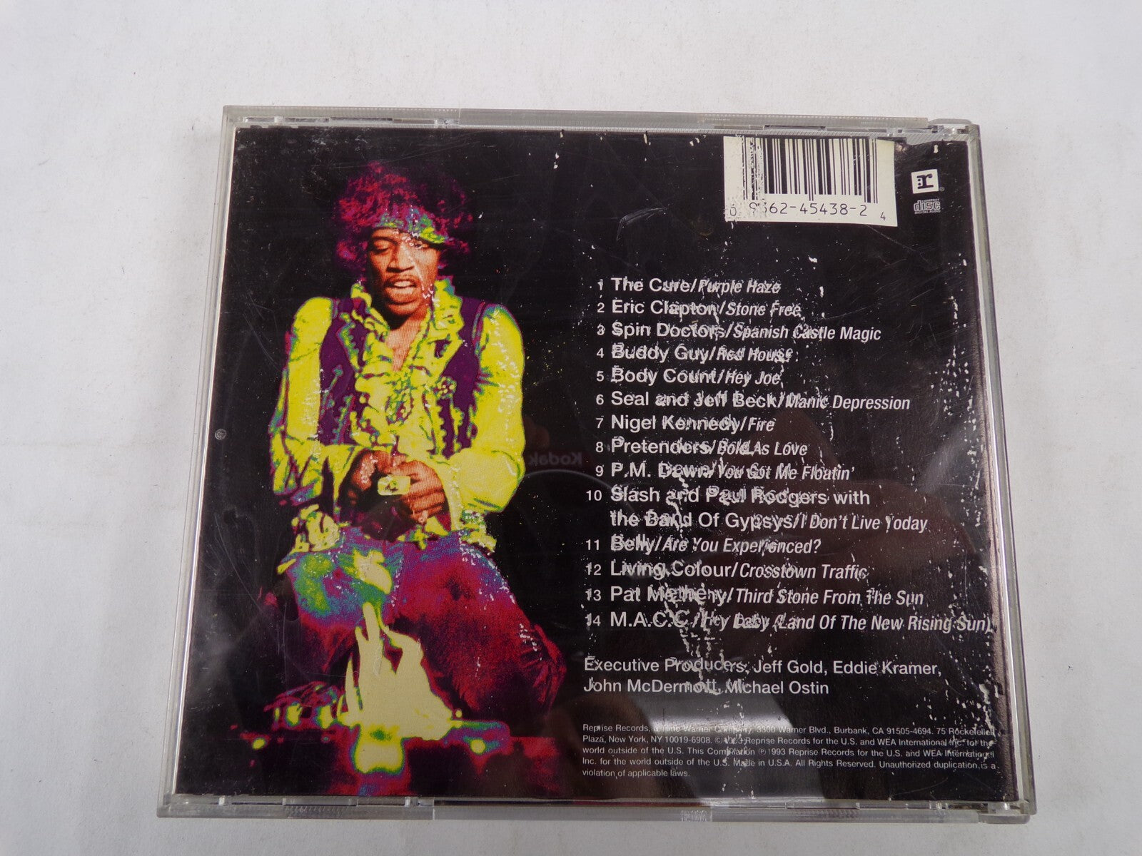 Stone Free A Tribute To Jimi Hendrix The Cure Purple Haze Pat Metheny CD#56