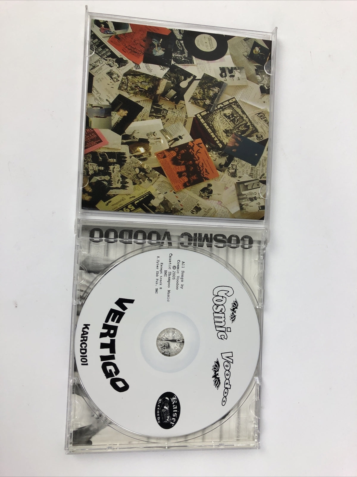 COSMIC VOODOO - Vertigo : Unreleased & Rare Socal Stomp 1992-1997 - CD - MINT #9