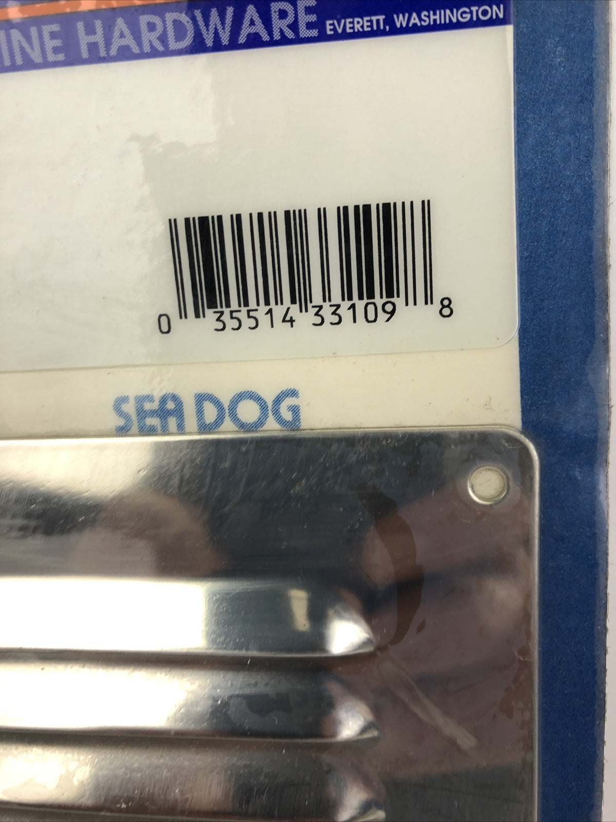 NOS Sea-Dog Stainless Steel Louvered Vent - 5" x 9" 331410-1 UPC 035514331098