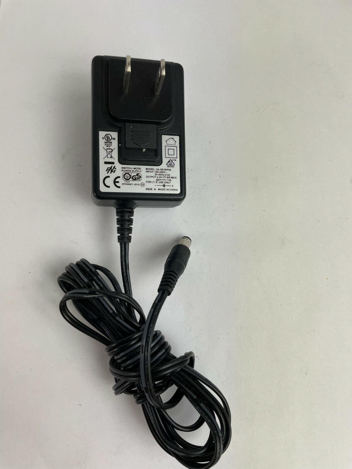 Genuine Ac Adapter 3A-061WP05 Output 5 V 1 A  Power Supply Adapter A83