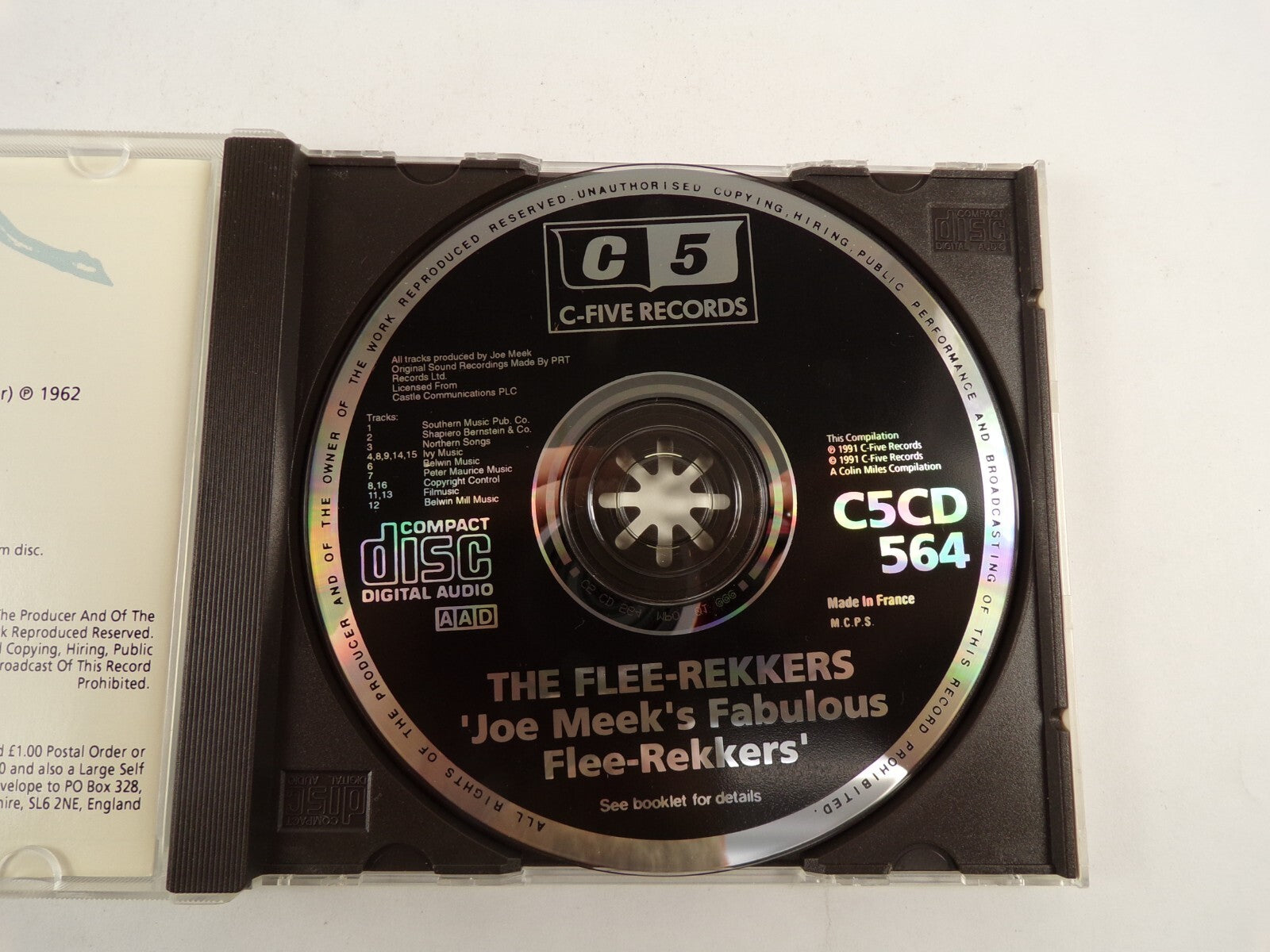 Joe Meek's Fabulous Flee-Rekkers Lone Rider Fireball Sunburst PFB CD#47