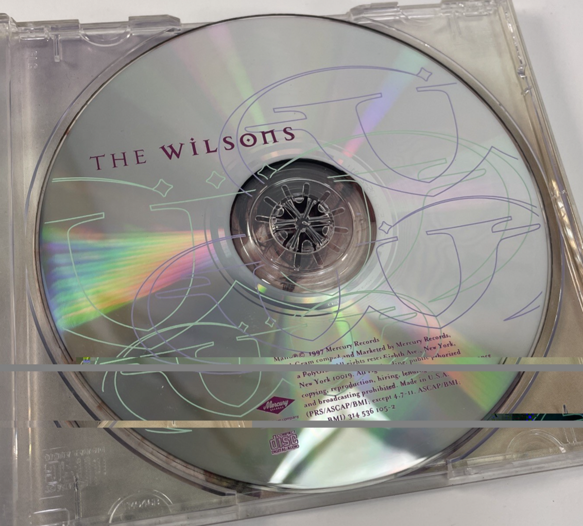 The Wilsons - The Wilsons (Digital Audio CD, 1997) Mercury Records Brian Wilson