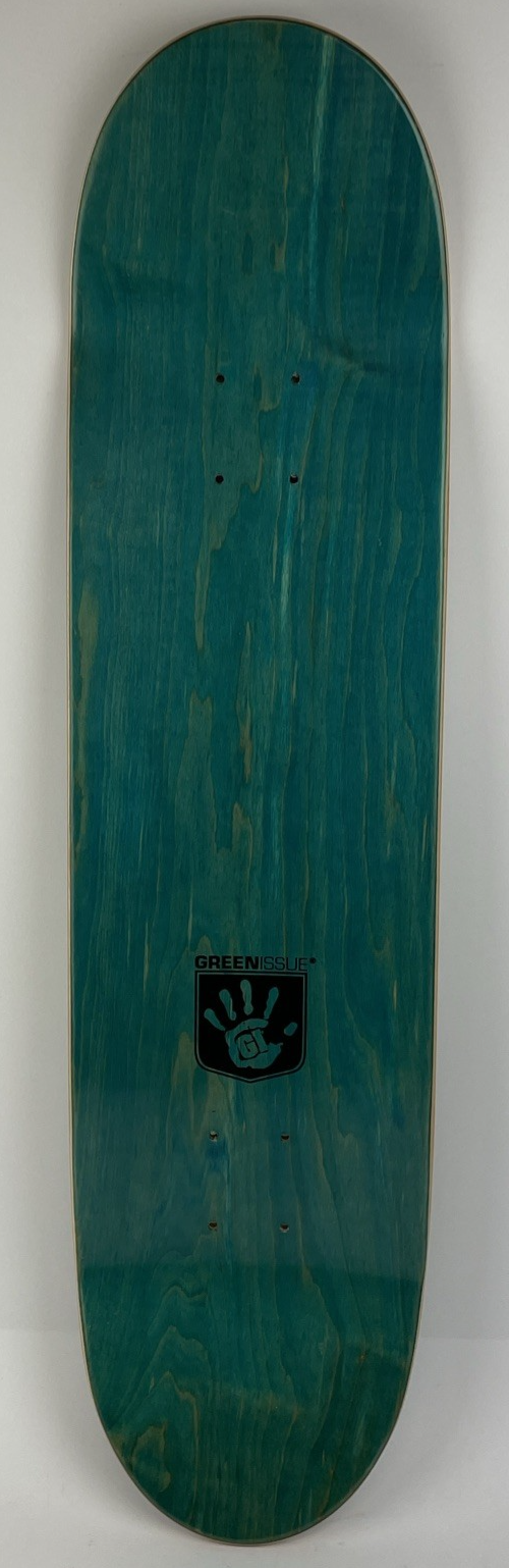 Jordan Richter Signature GREEN ISSUE Nollie North Graphic Skateboard Deck 8.25"