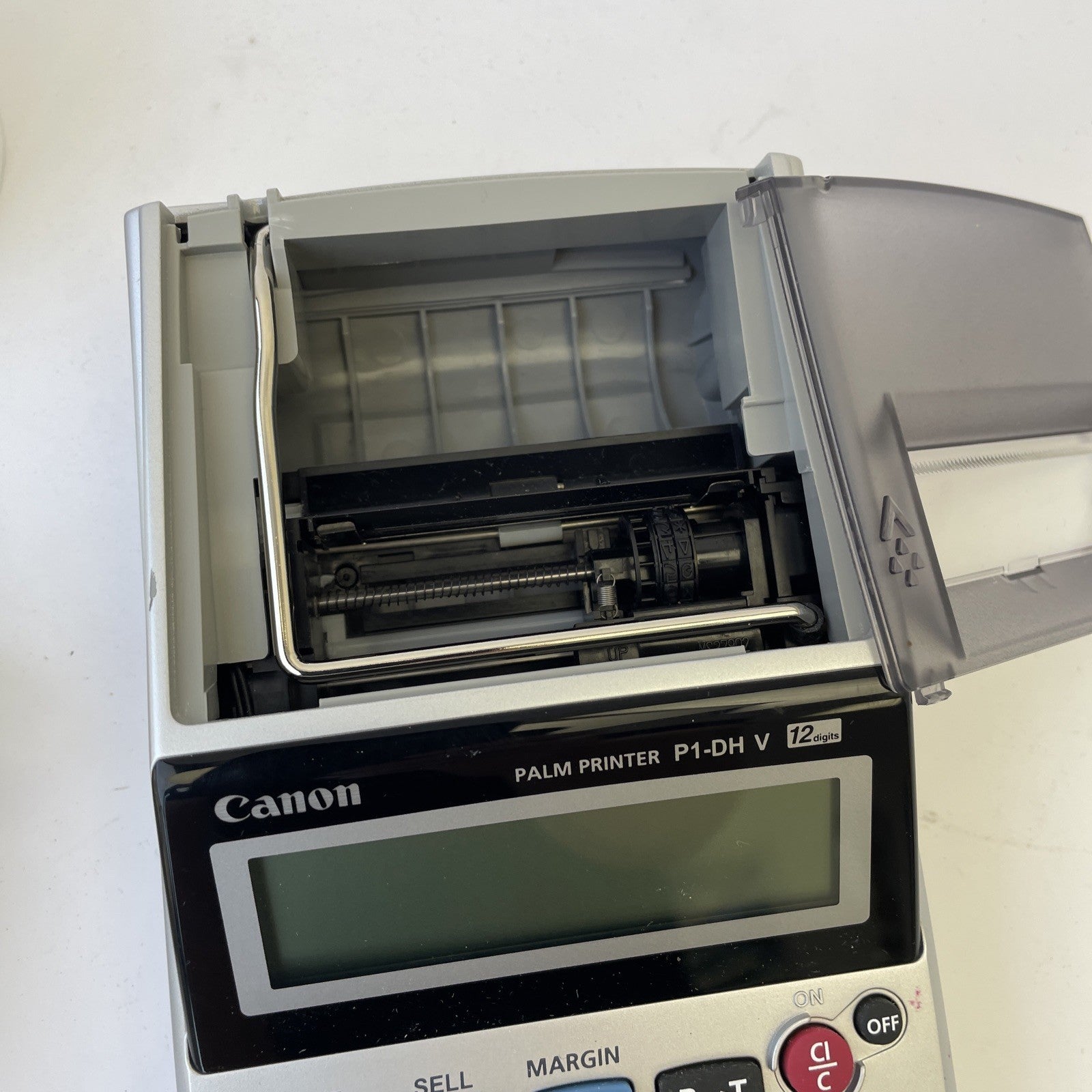 Canon Palm Printer Portable Calculator 12 Digit Business Taxes P1-DH V