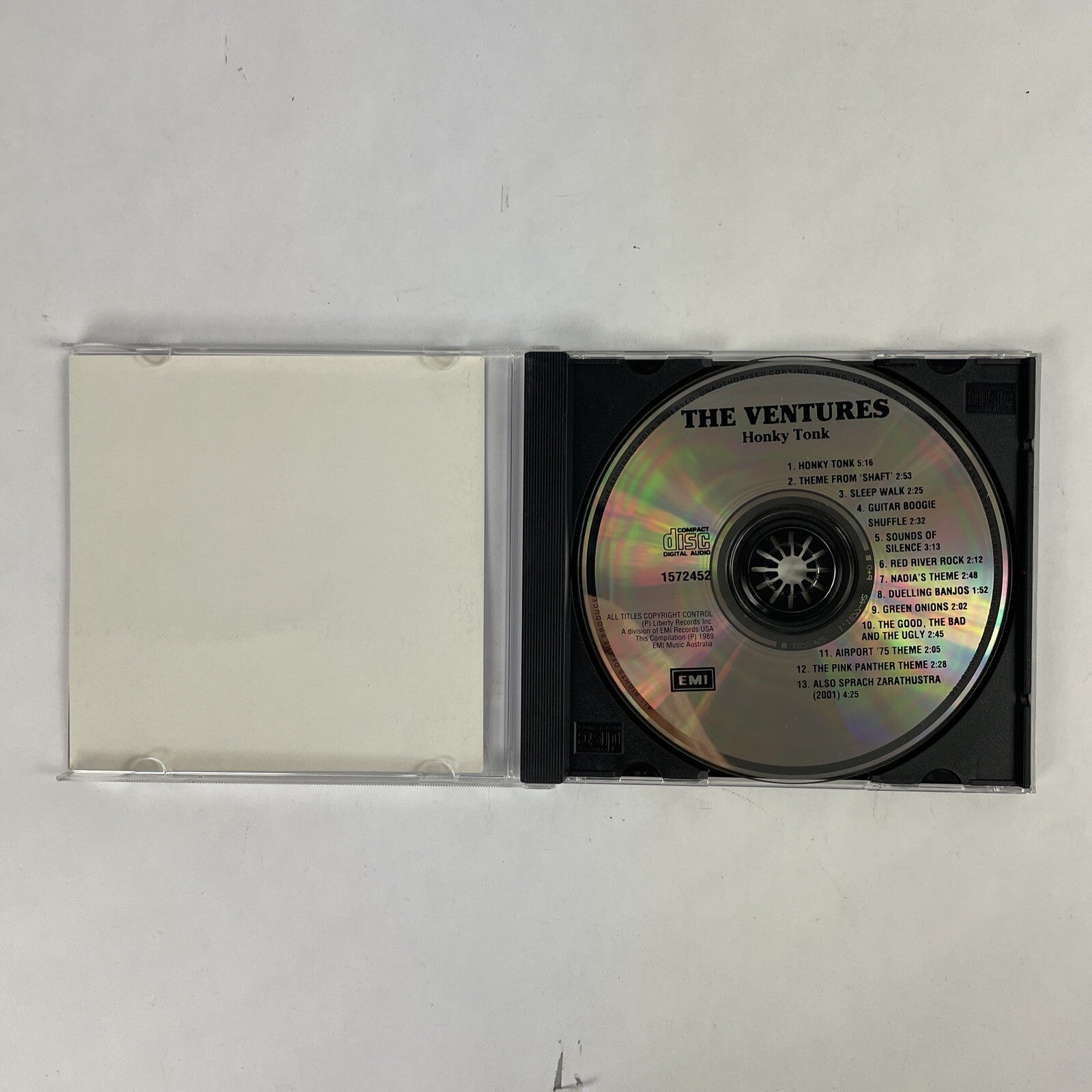 The Ventures - Honky Tonk CD (1989) CD #17