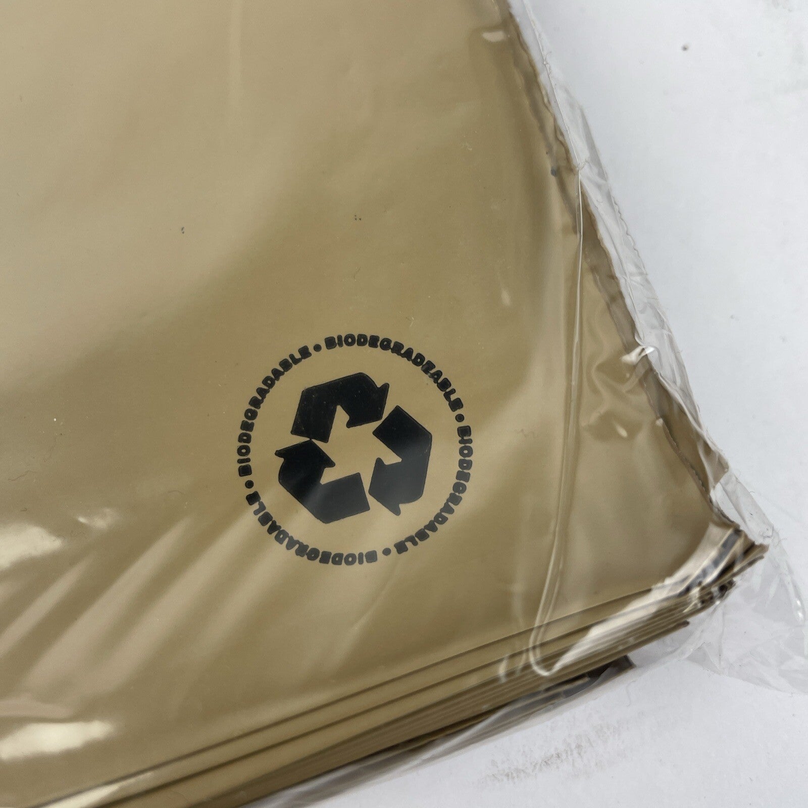 1000 x 10" x 13" Poly Mailers Shipping Bags Envelopes Beige TEEKi Design Bag