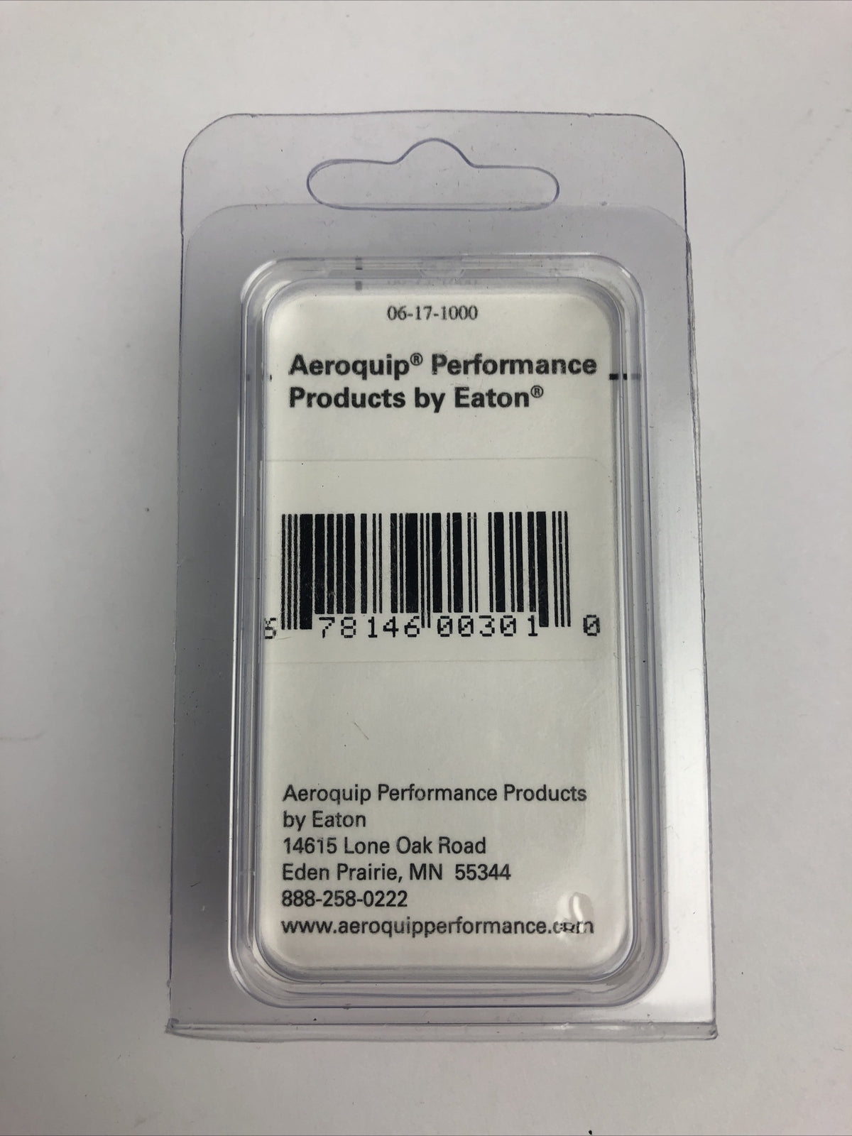 Aeroquip FCM2071 Fitting, Bulkhead, Straight, 4 AN Male to 4 AN Male Bulkhead