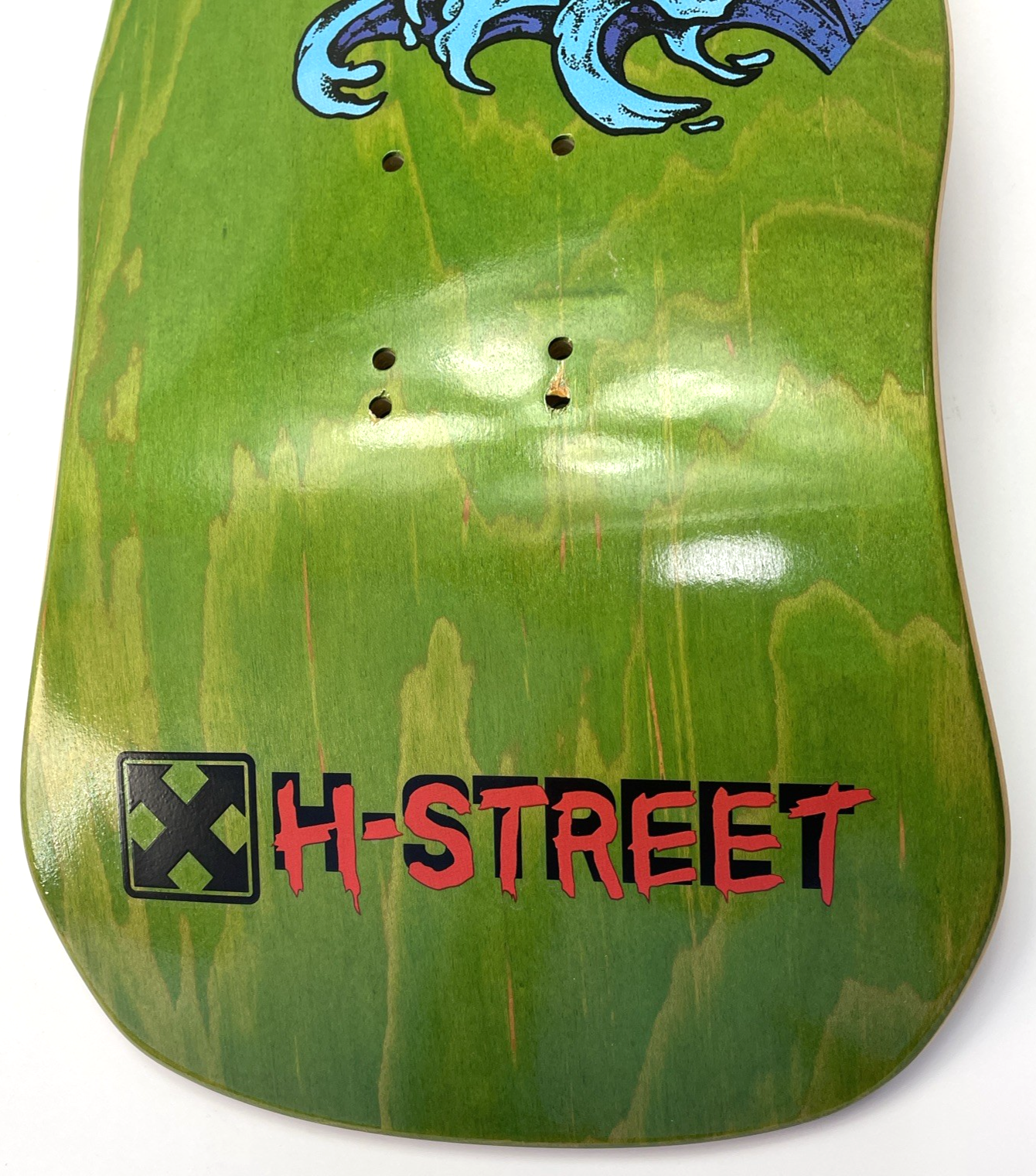 H-STREET SKATEBOARDS ART GODOY 1988 Sea Turtle SKATEBOARD DECK USA MADE A Series