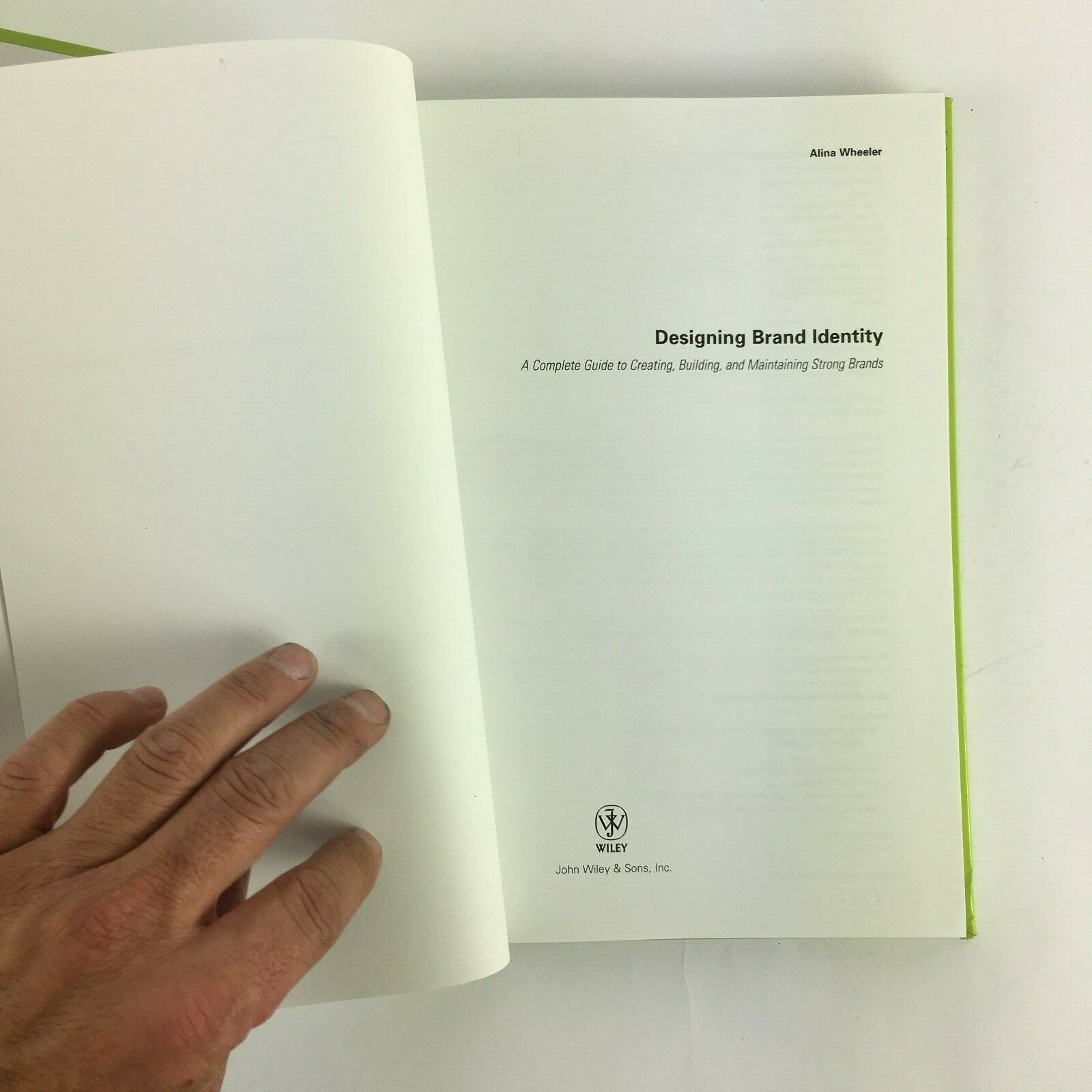 AlinaWheeler Designing Brand Identity Guide to Creating Building Maintain Brands