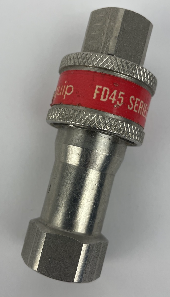 OEM Aeroquip FD45-Series-10 Quick Disconnect Coupling, 1/2" Male and Female