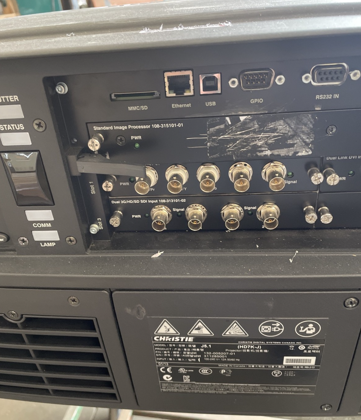 Christie Model Number # HD7K-J Projector - No Lens