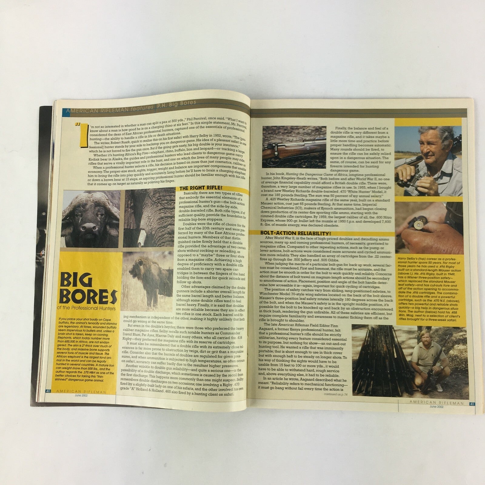 June 2002 American Rifleman Magazines Do U22 ? Special Handgun Sports Issue