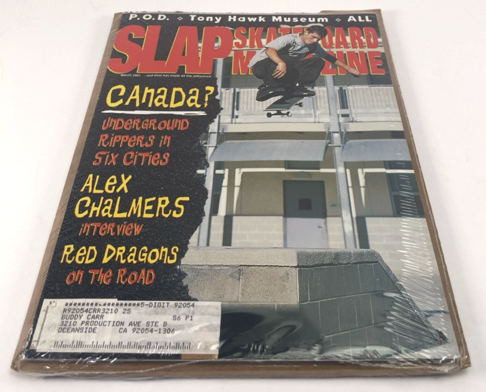 Slap Skateboard Magazine Mark Appleyard Cover March 2001 Rare Vintage Skate Mag