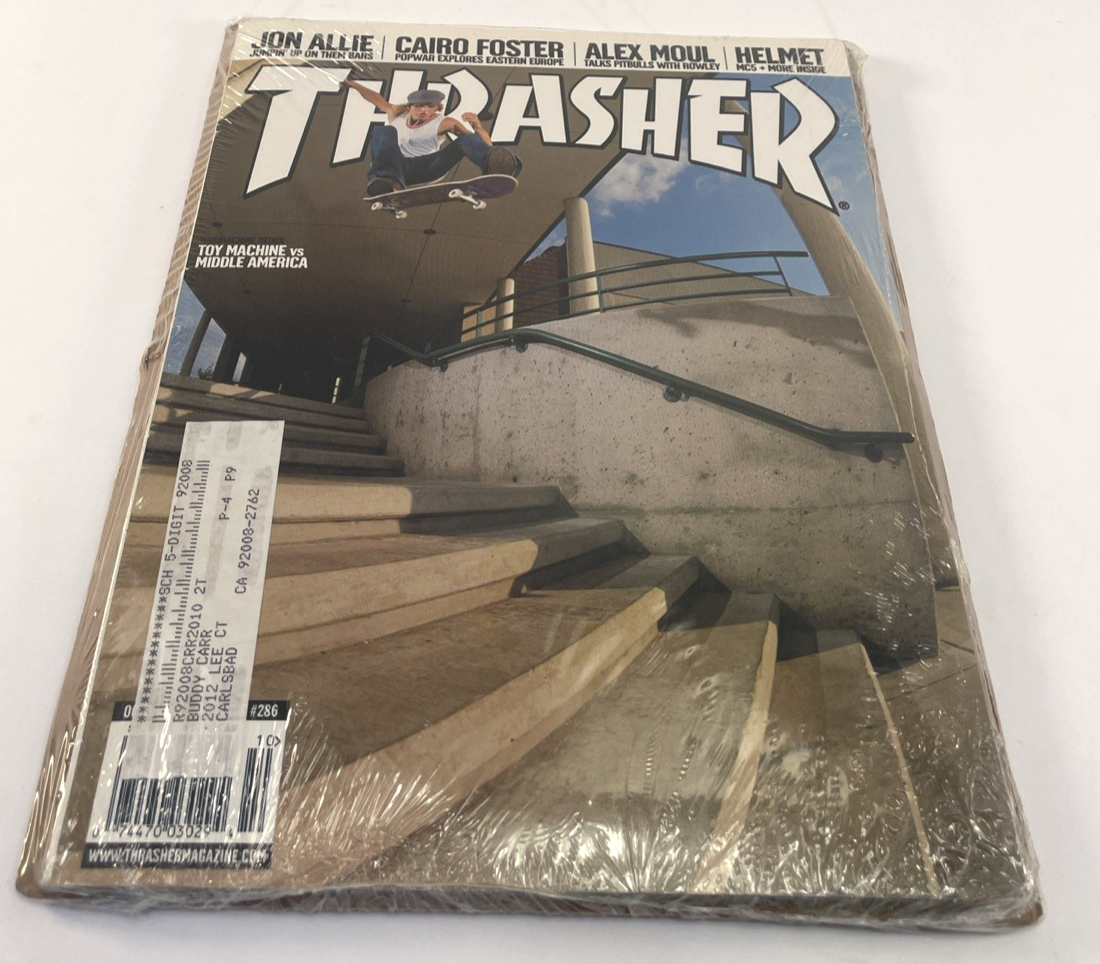 Thrasher Skateboarding Magazine Collectable October 2004 Austin Stephens Cover