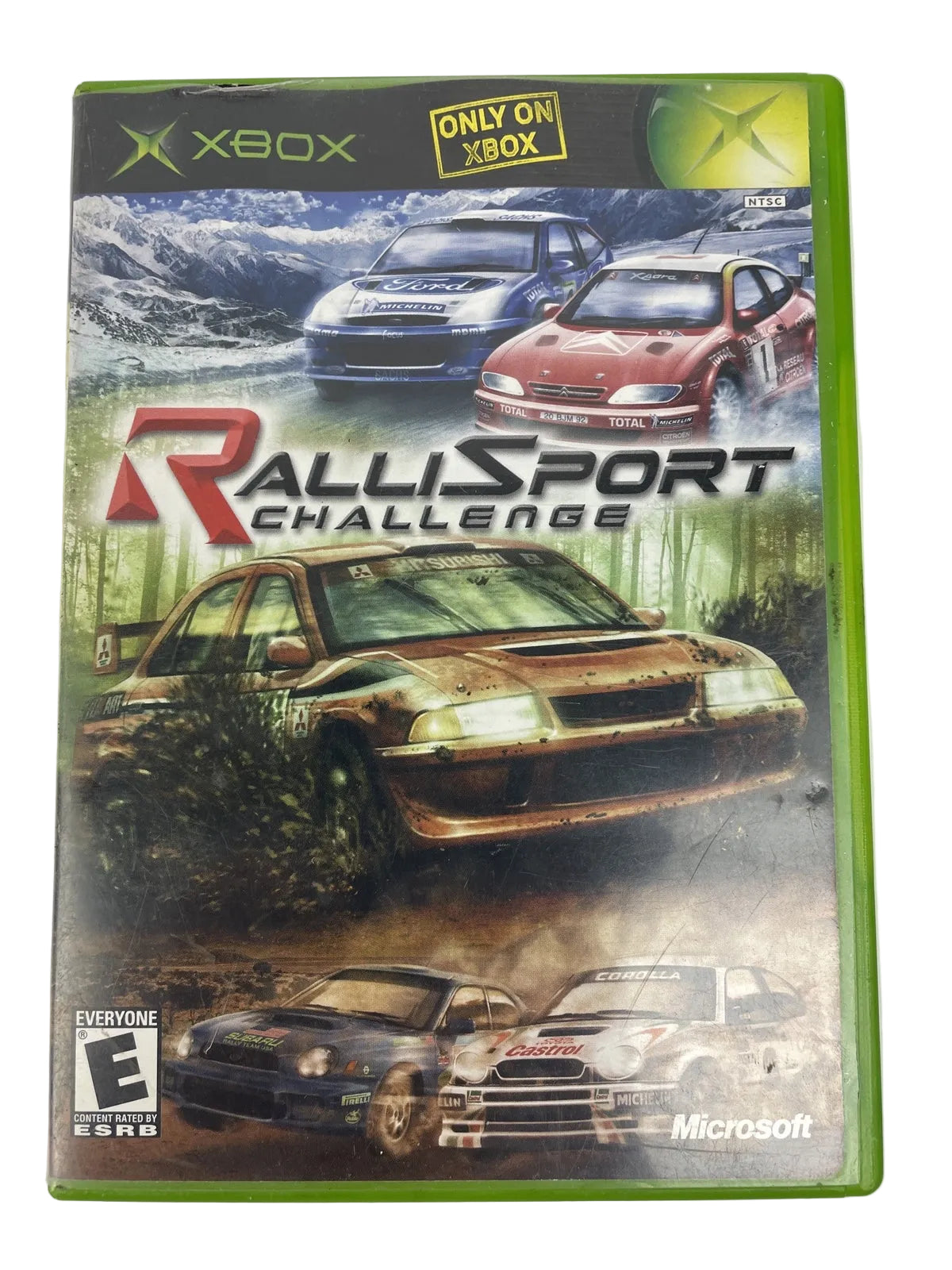 RalliSport Challenge / Black Label / Microsoft Xbox Video Game Complete w Manual