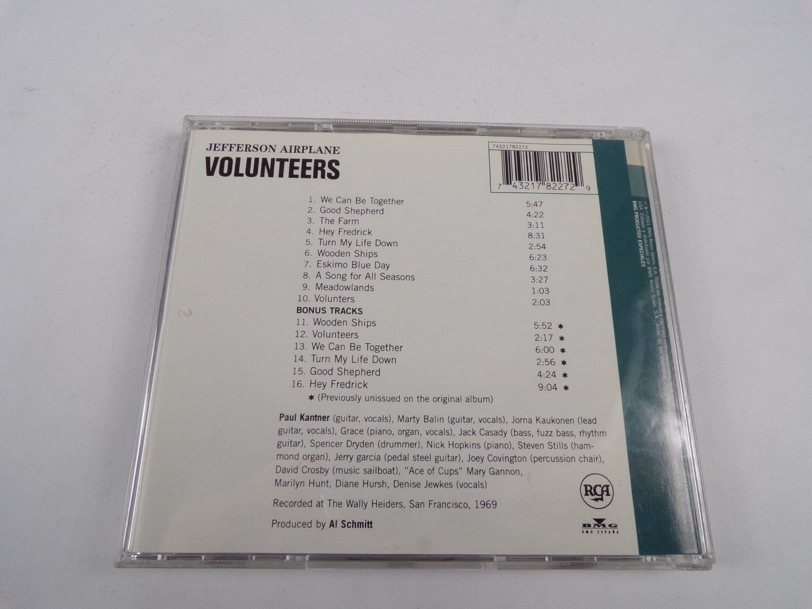 Jefferson Airplane Volunteers We Can Be Together Good Shepherd CD#10