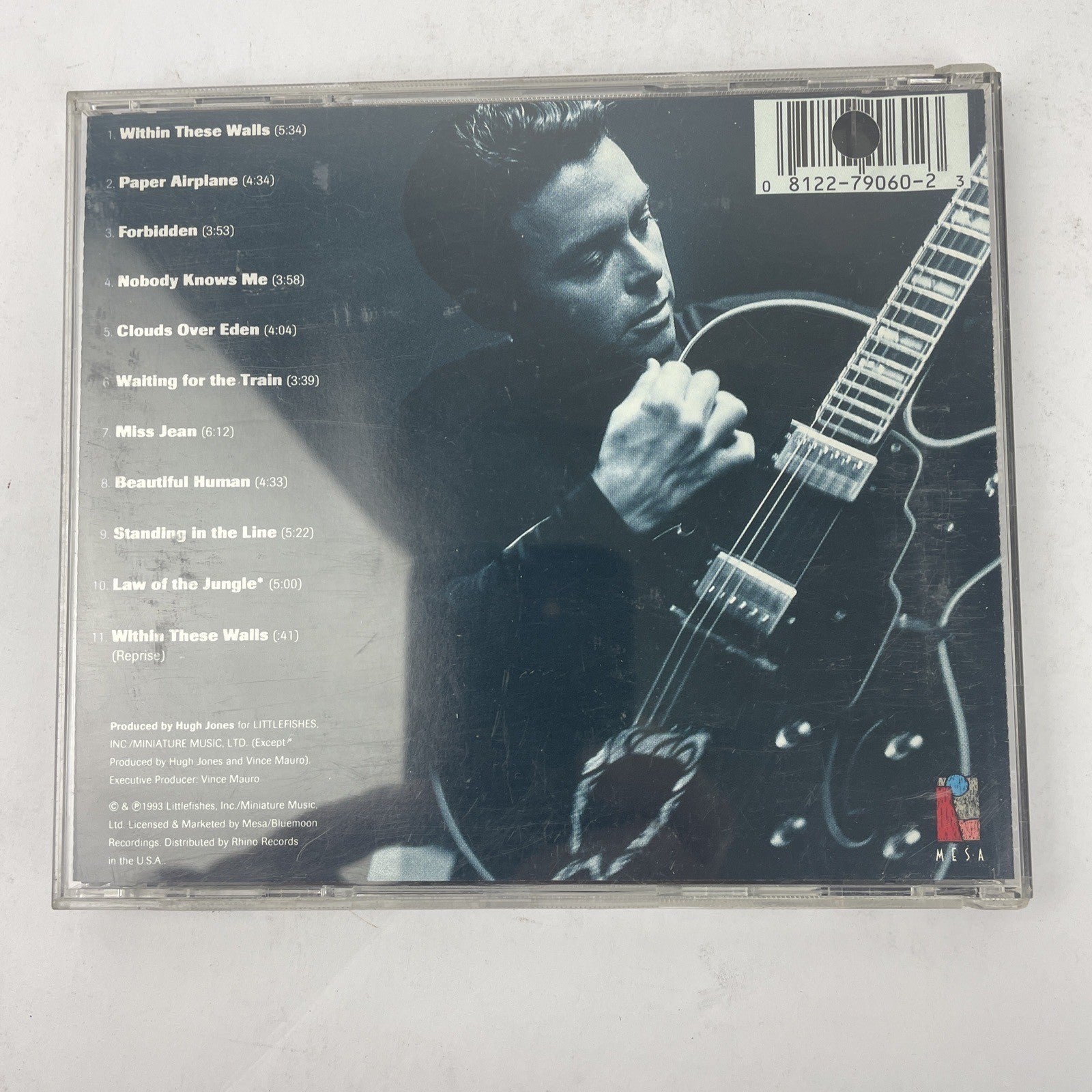 Richard Barone / Clouds Over Eden / CD / Indie / Post-Rock / Line Records #1