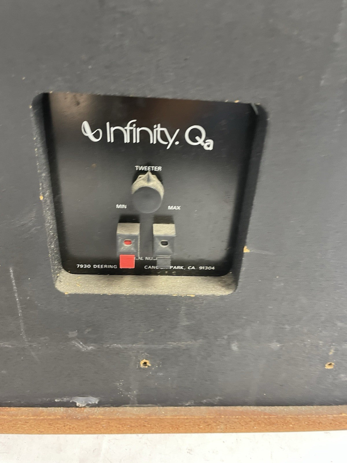 Infinity QA 2-Way Speakers EMIT Tweeters-Tested