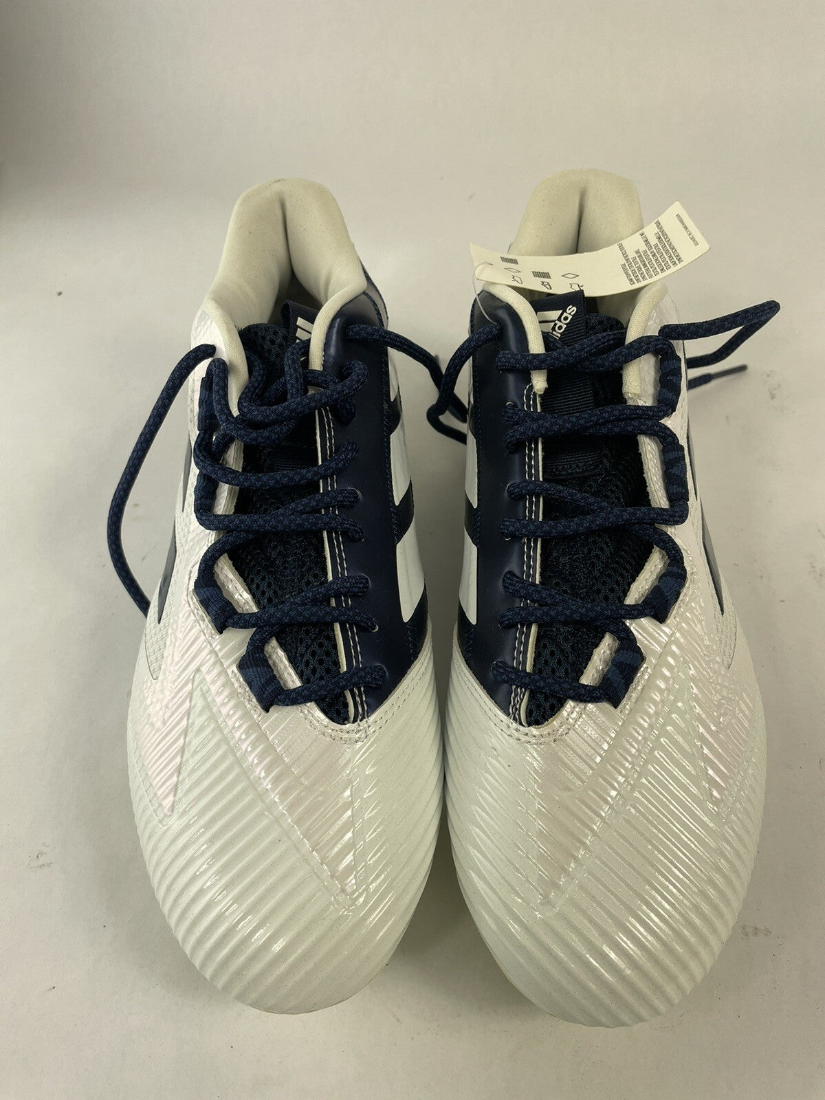 New Men's Adidas Freak X Carbon Low Football Cleats Size 10 Blue/White 3 Stripe