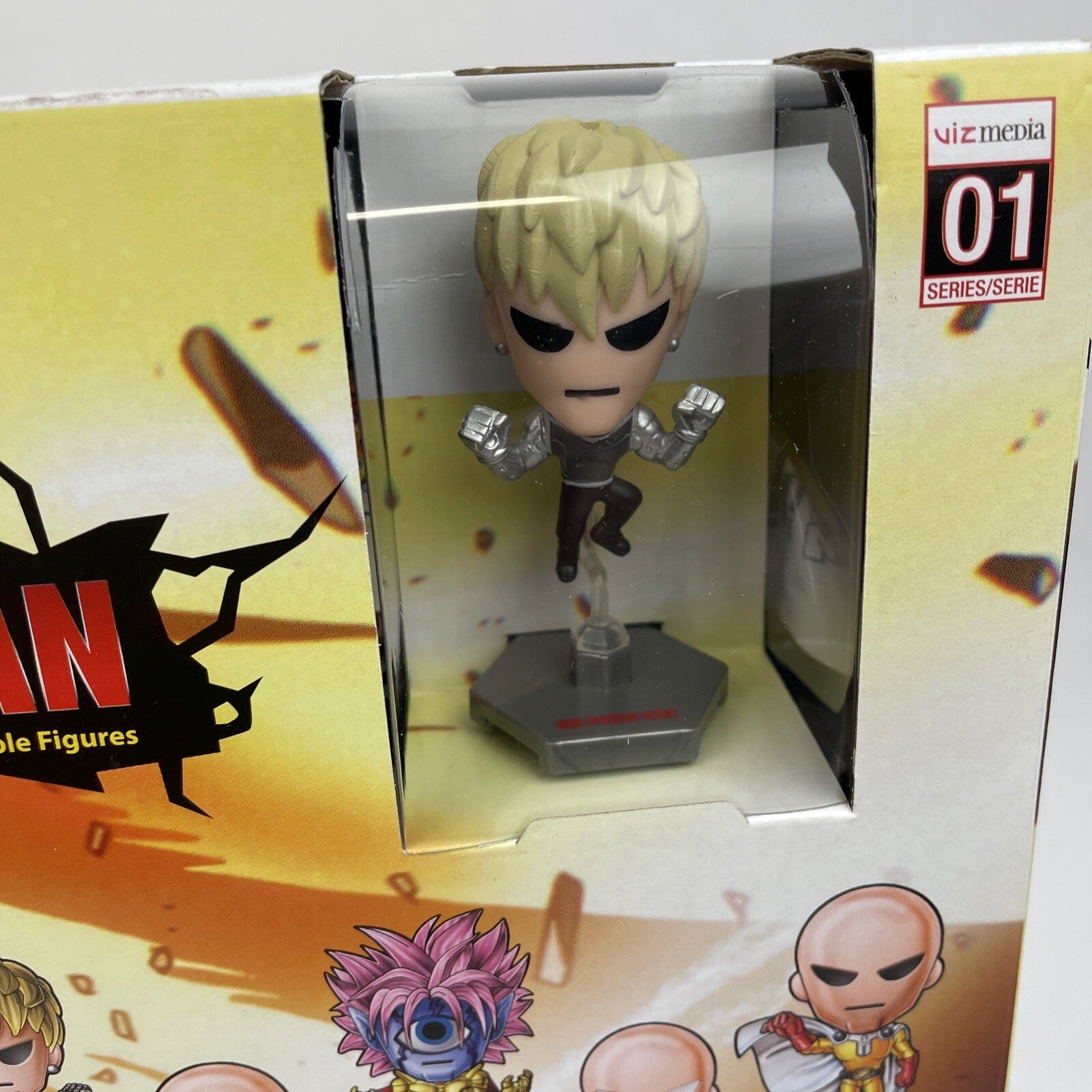 Lot of 24 ORIGINAL MINIS ONE PUNCH MAN SERIES 1 COLLECTIBLE FIGURES BLIND BAGS