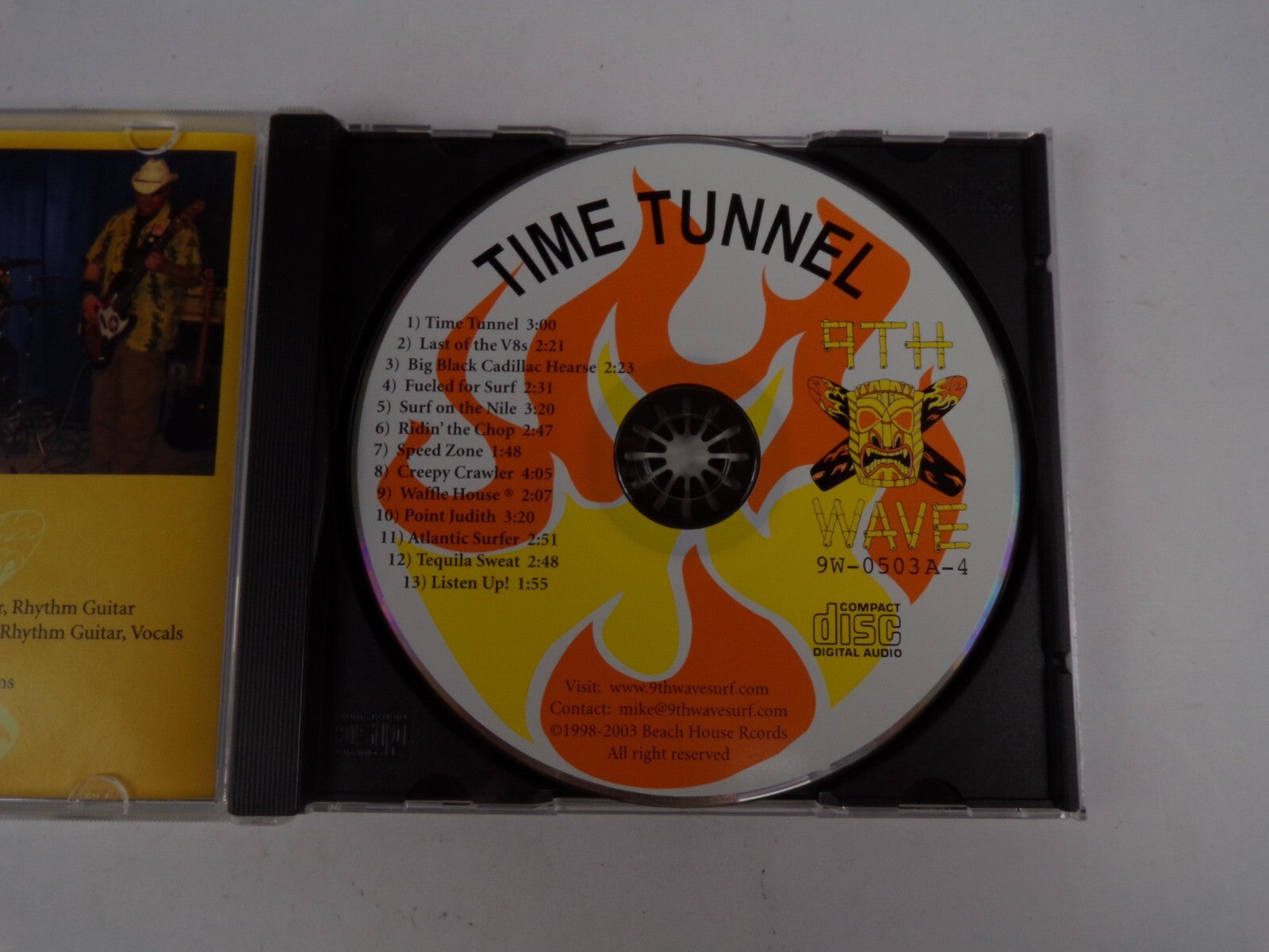 9Th Wave Hot Rod Surf Rock Time Tunnel Speed Zone Listen Up! CD#40