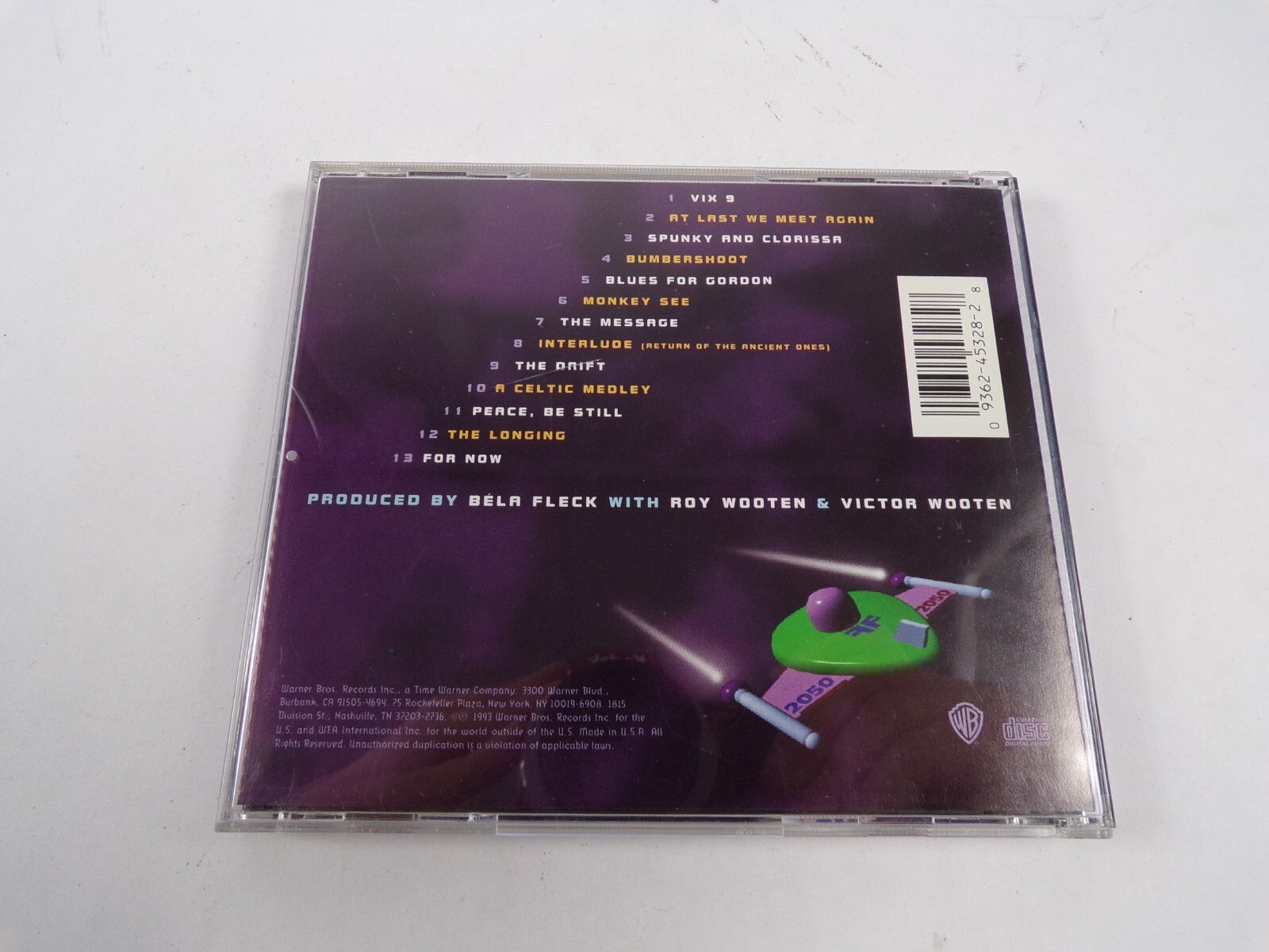 Bela Fleck and The Flecktones Three Flew Over The Cuckoo's Nest Vix 9 CD#48