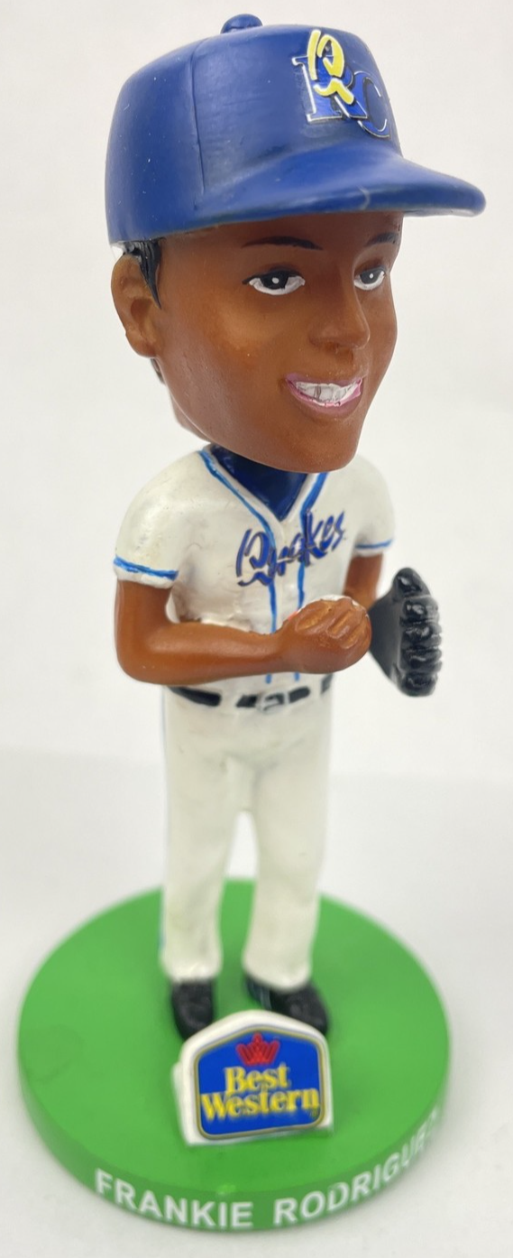 Rare Mini Bobblehead Frankie Rodriguez Best Western Rancho Cucamonga Quakes A