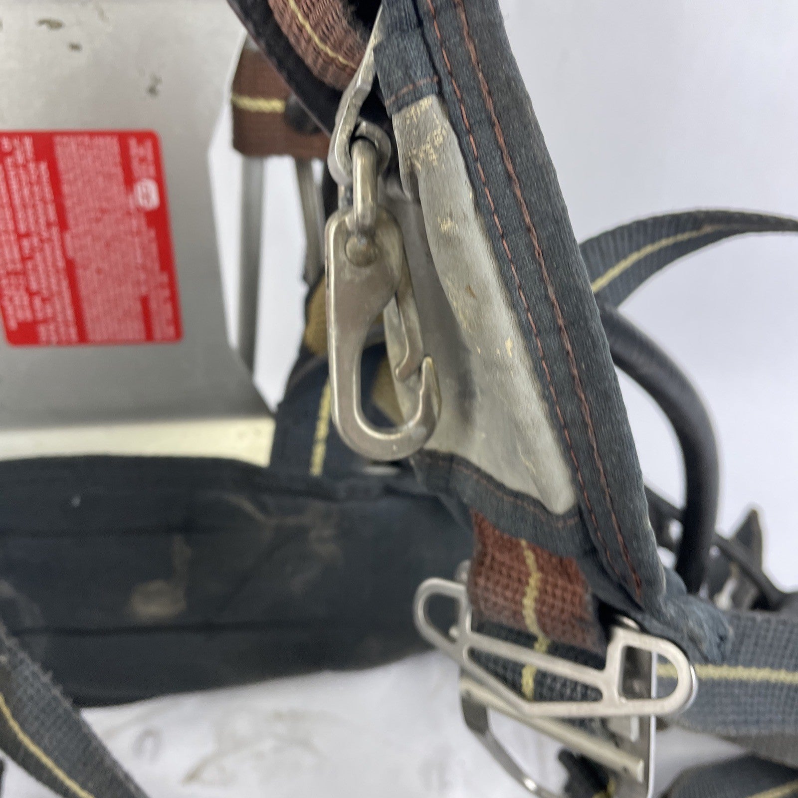 SCOTT SAFETY 4.5 4500 SCBA Air Pack Harness EZ-Flow Air Pak Plus with Sensor N