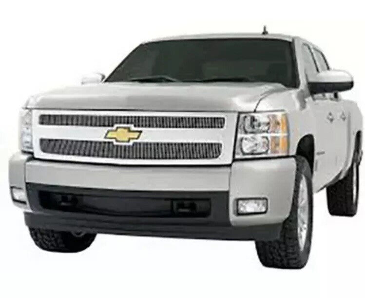 Precision Grilles 881297 vertical billet upper grille for 2007-2010 Chevrolet Silverado truck front grille assembly