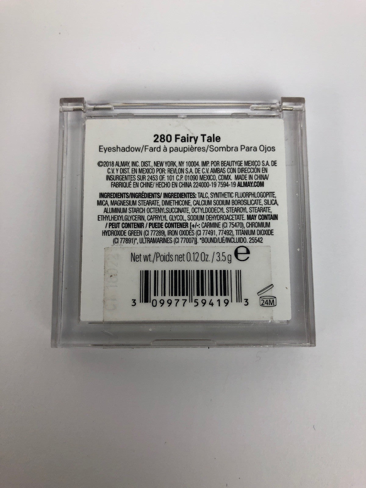 Almay Limited Ed. Shadow Squad Eyeshadow Quad 280 Fairy Tale 4 tone Shimmers New
