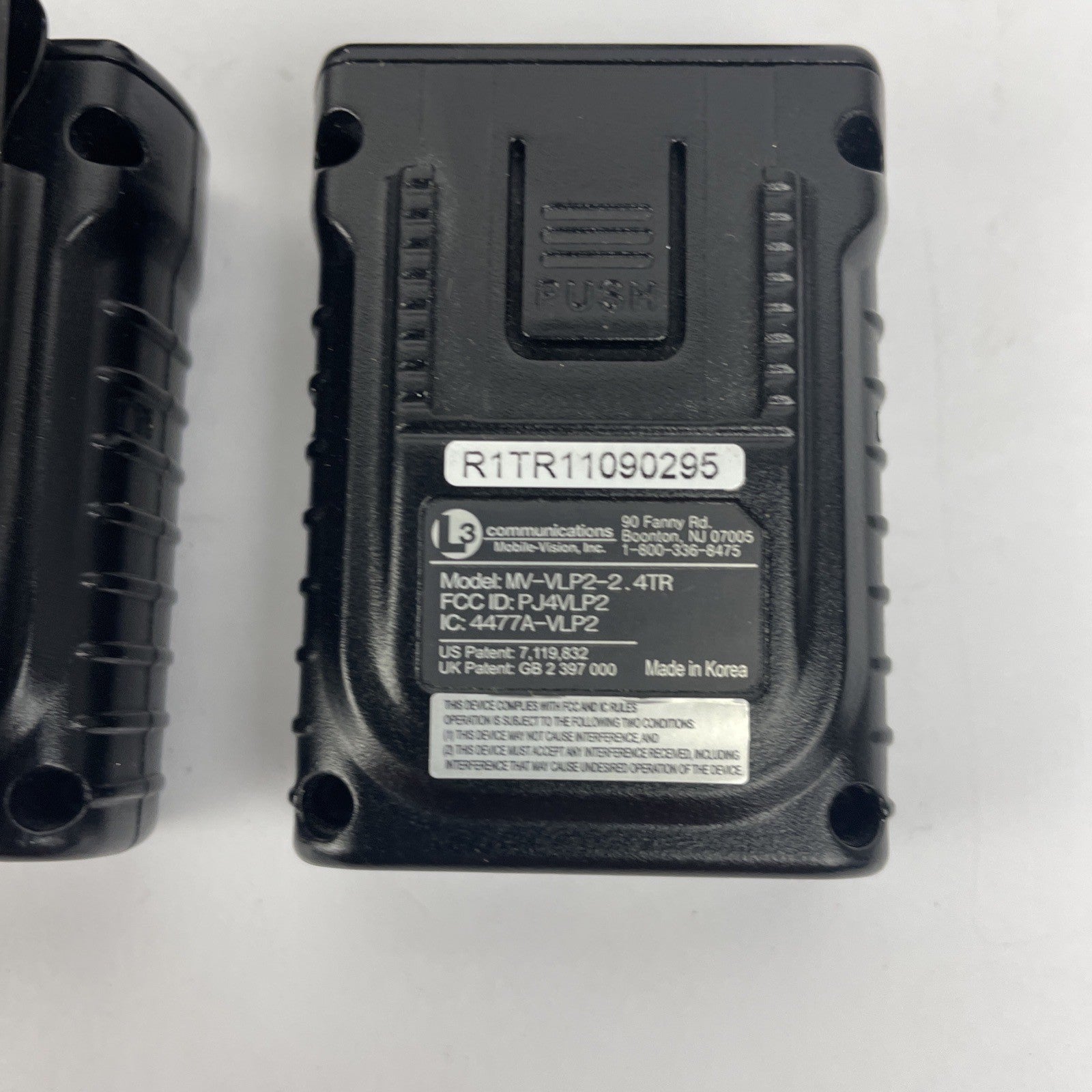 L3 MOBILE VISION VOICELINK PLUS MV-VLP2-2.4DS CHARGING DOCK WITH CHARGER - LOOK