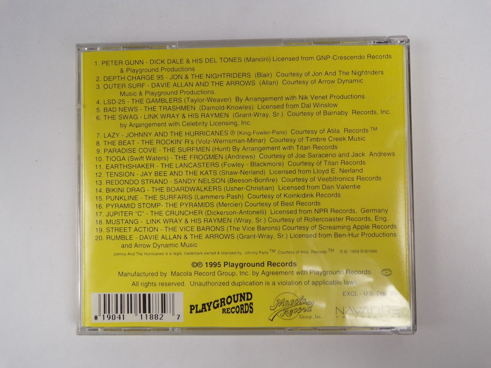 Pulp Rock Instros CD #13