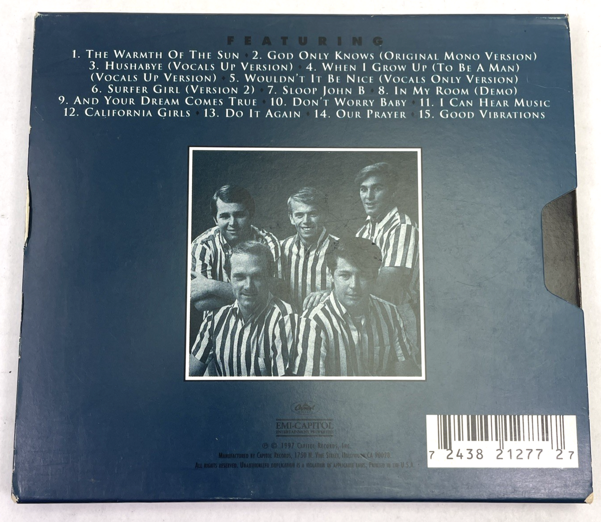 The Beach Boys - Essential Perfect Harmony Digital Audio CD 1998 Rock EMI