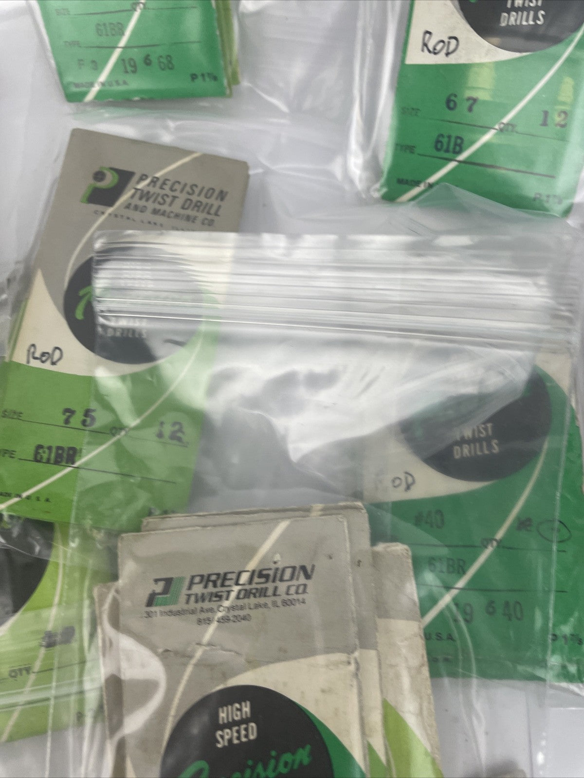 Huge Lot of Micro High Speed Precision Twist Drill Rods Assorted Sizes 3Lbs USA