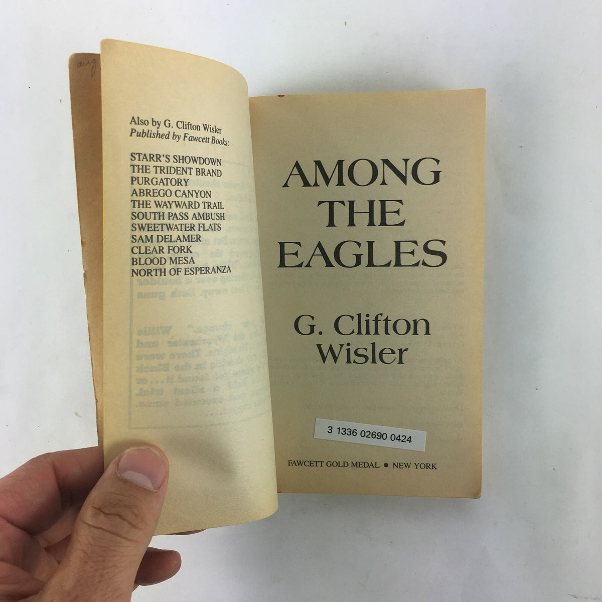 G.Clifton Wisler A Delamer Western Among The Eagles