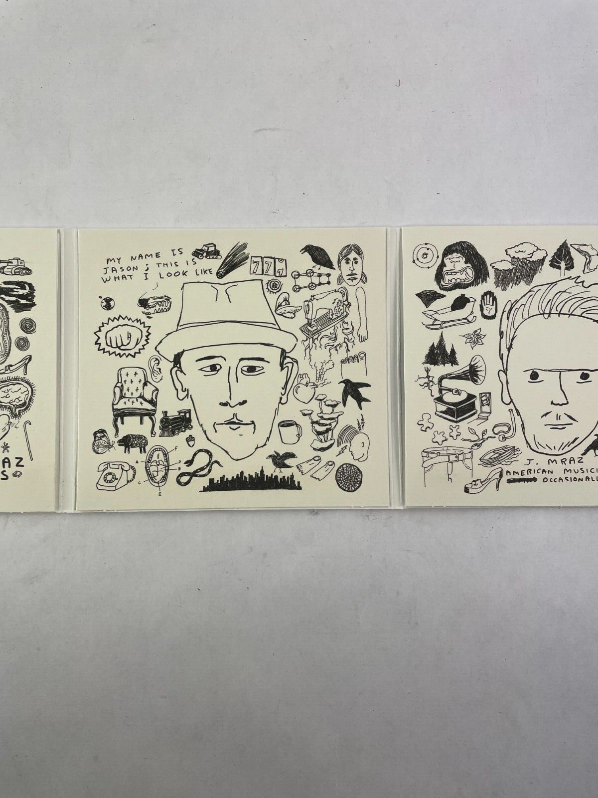 Jason Mraz We Sing We Dance We Steal Thing Fond of Hats Lucky Butterfly CD#73