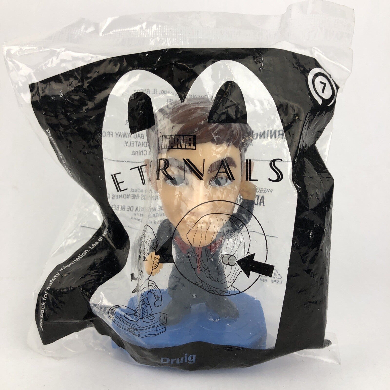 RARE Marvel Eternals McDonald’s 2021 Happy Meal Toy #7 Druig Collectable Sealed