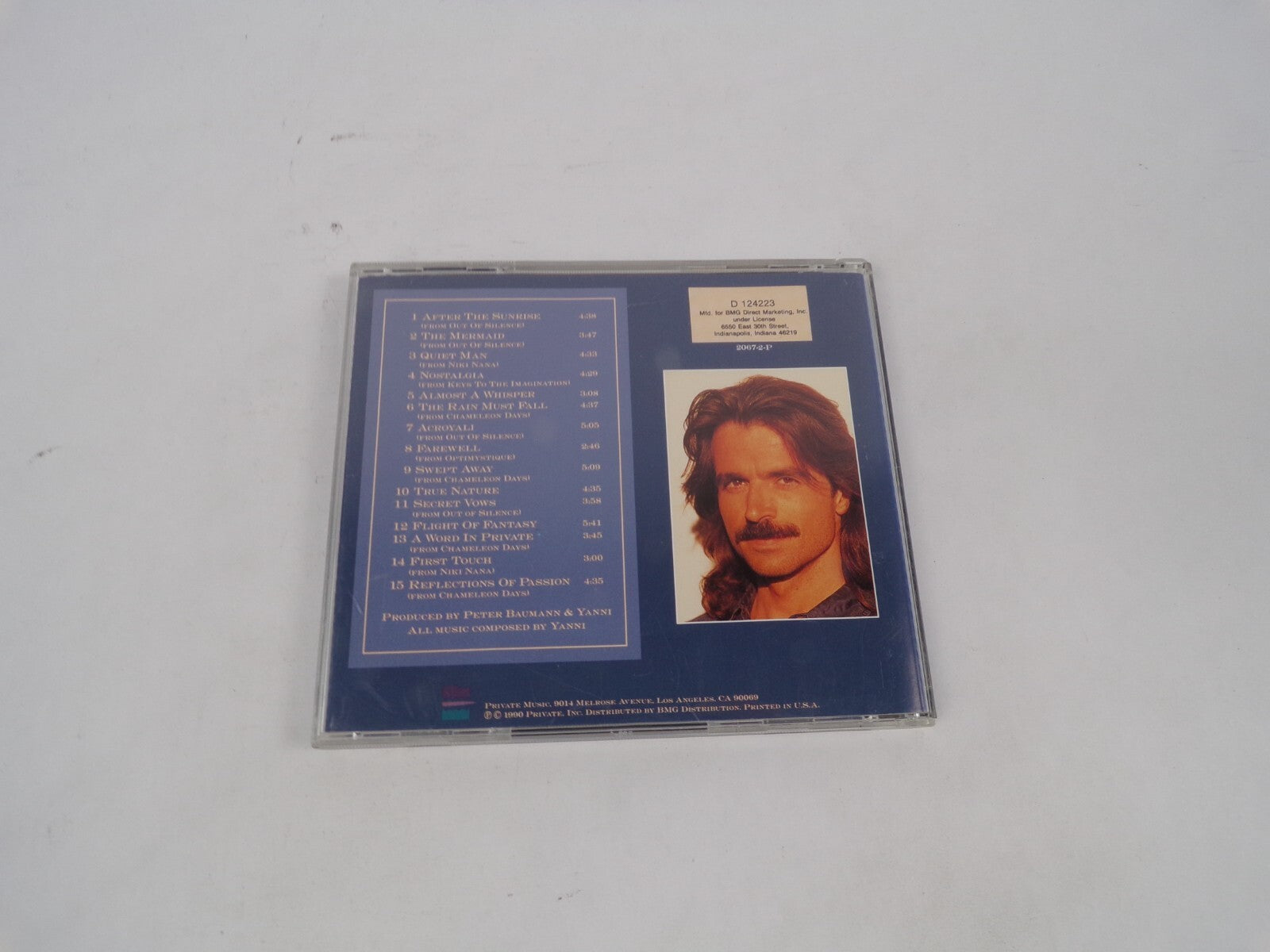 Yanni Reflections Of Passion After The Sunrise The Mermaid Quiet Man NostalCD#67