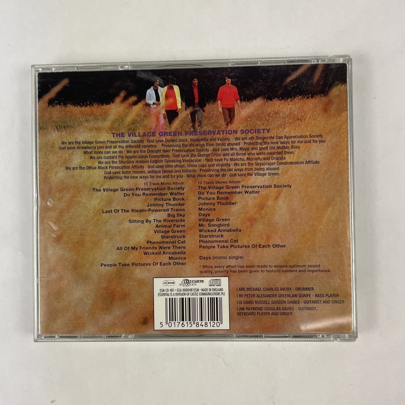 The Kinks - The Village Green Preservation Society The Kinks (1998)   CD    #16