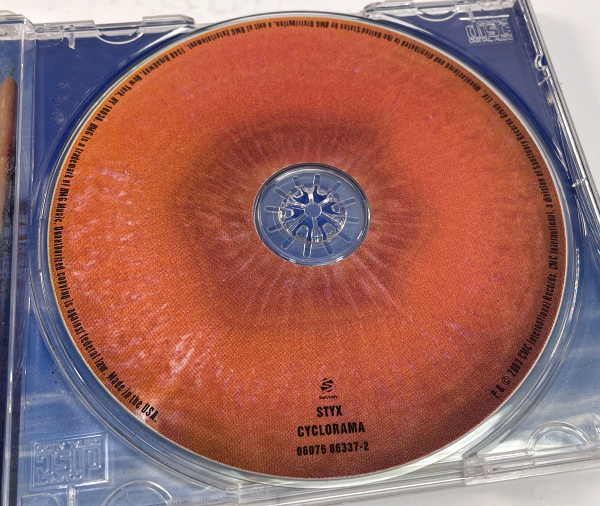 STYX Cyclorama Digital Audio CD 2003 Sanctuary Lawrence Gowan 2003 BMG Records